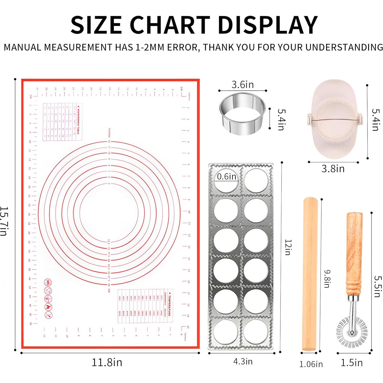 Kit de Prensa para Dumplings BADAO - 6 Piezas con Rodillo