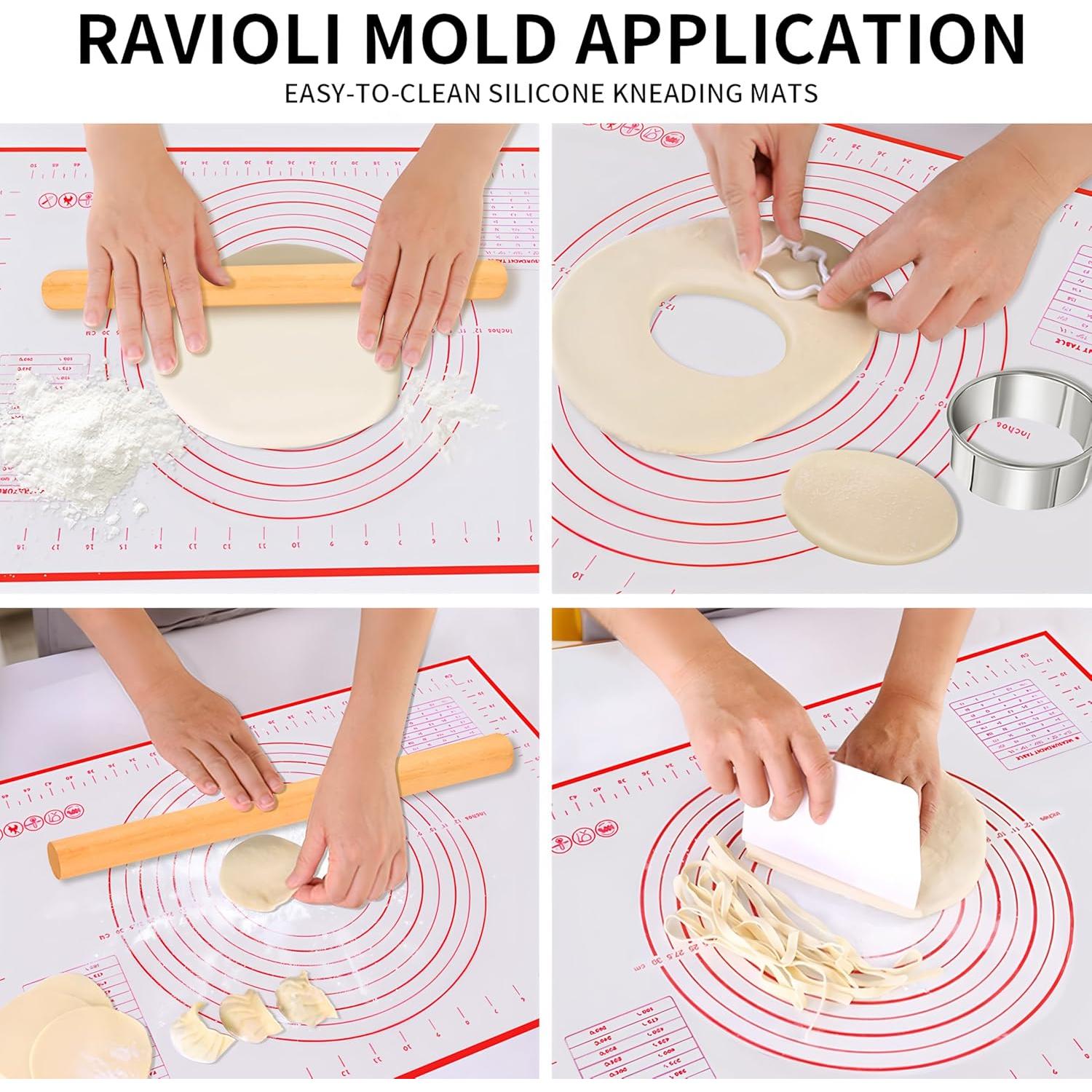 Kit de Prensa para Dumplings BADAO - 6 Piezas con Rodillo