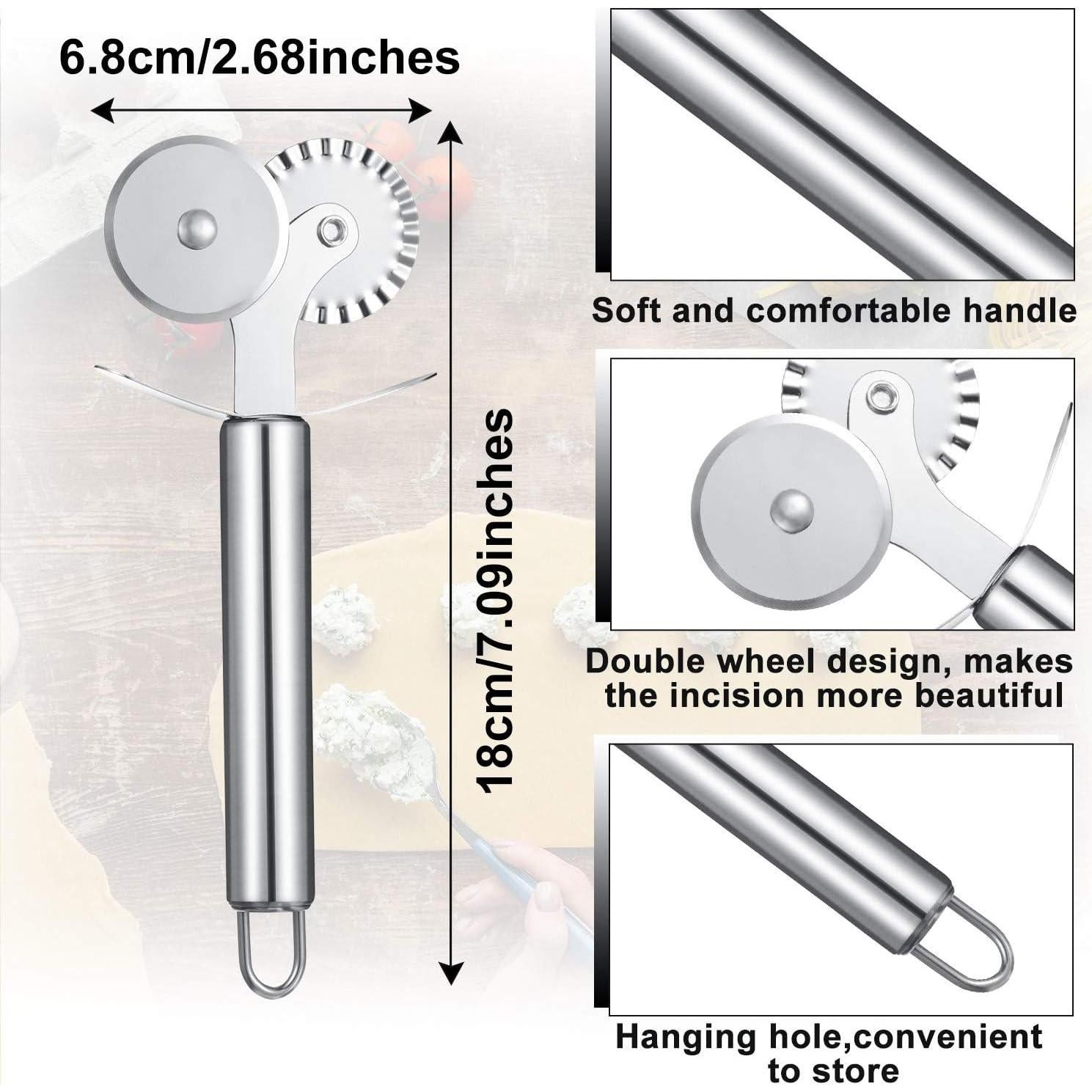 Molde para Pelmeni Patelai con Rueda Cortadora de Ravioli