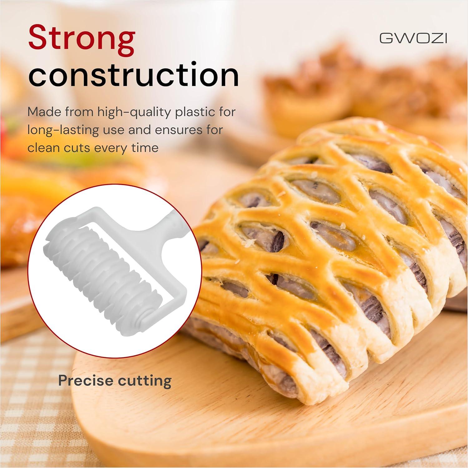 Cortador de Rejilla de Masa GWOZI - 2 Pcs - Plástico Duradero