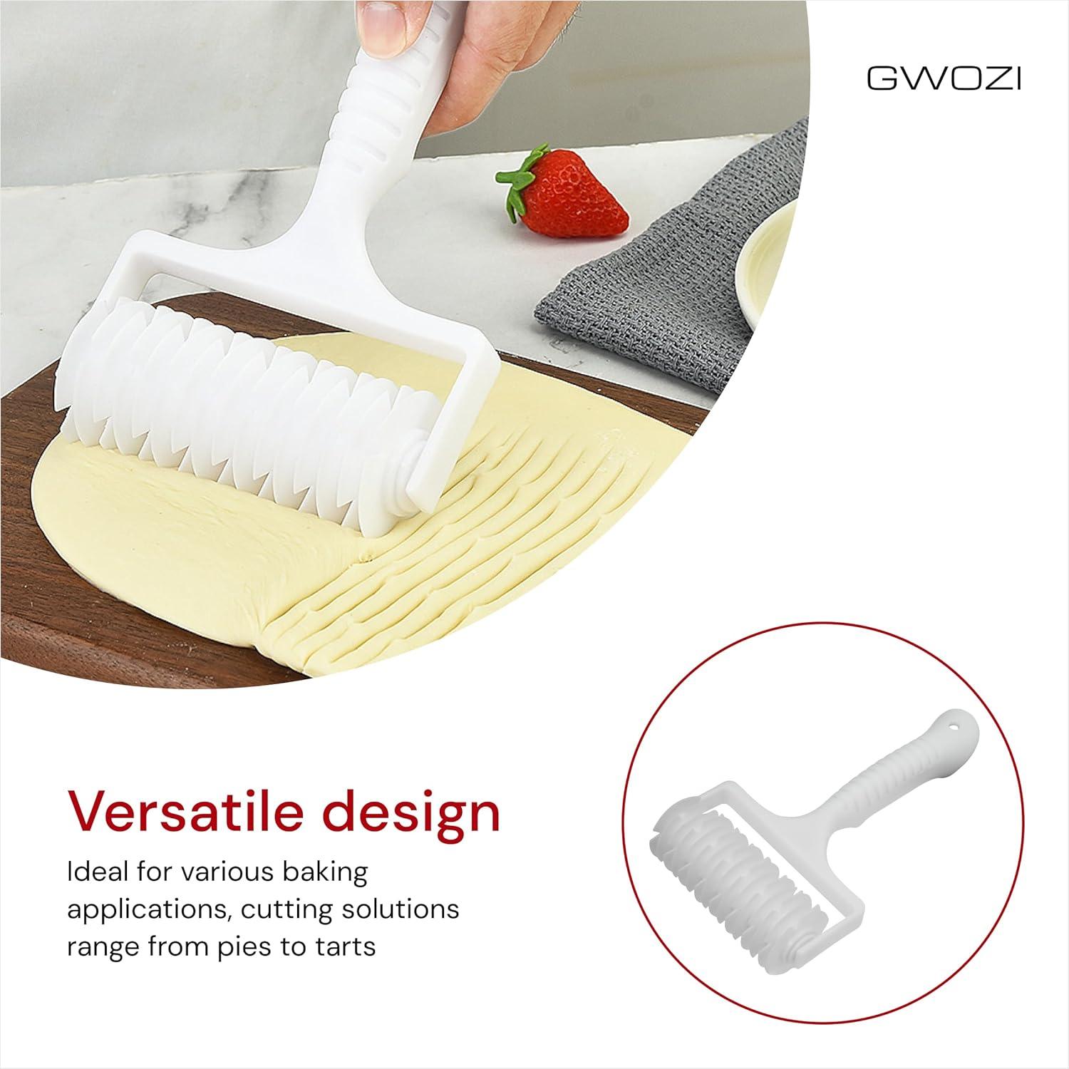 Cortador de Rejilla de Masa GWOZI - 2 Pcs - Plástico Duradero