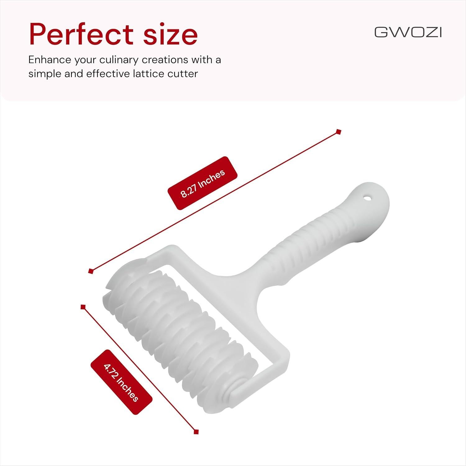 Cortador de Rejilla de Masa GWOZI - 2 Pcs - Plástico Duradero