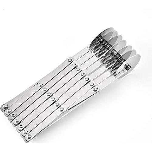 Cortador de Pasteles Expandible XIZHI de Acero Inoxidable 7 Ruedas