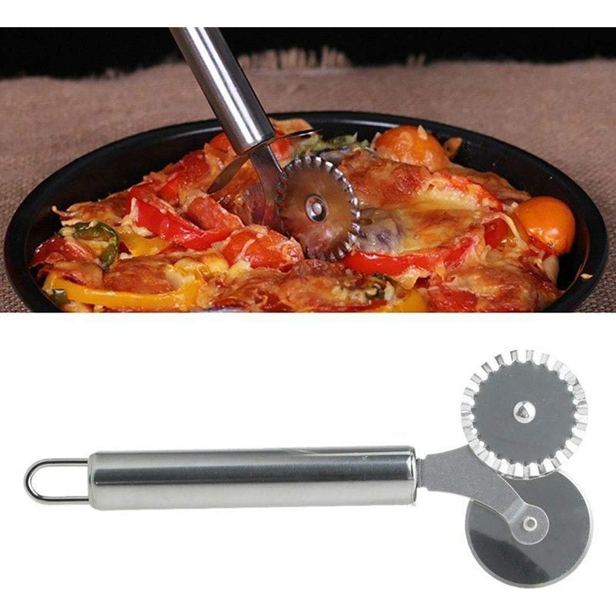 Cortador de Ravioli y Pizza UpTuoLi de Acero Inoxidable