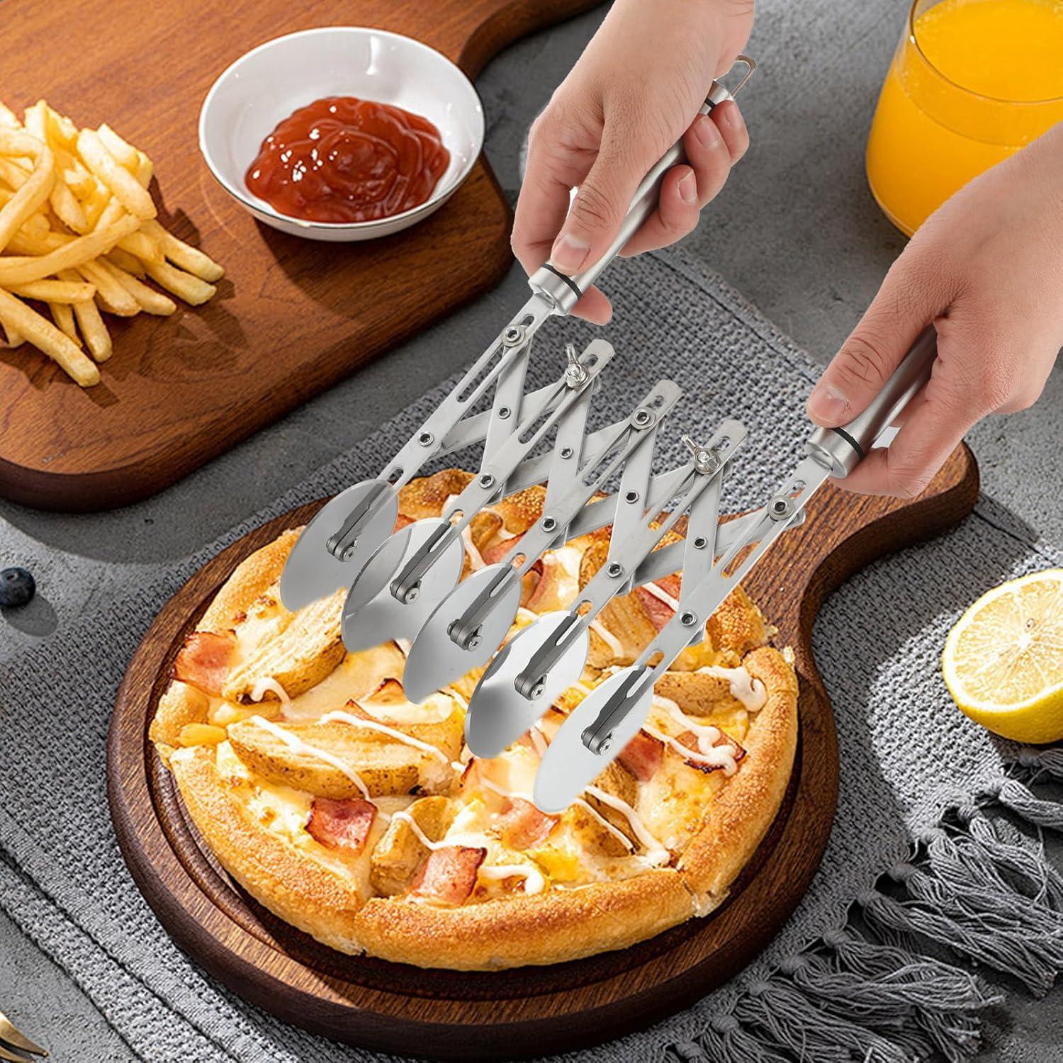 Cortador de Masa Doble Wutfuooo Acero Inoxidable 27x21 cm