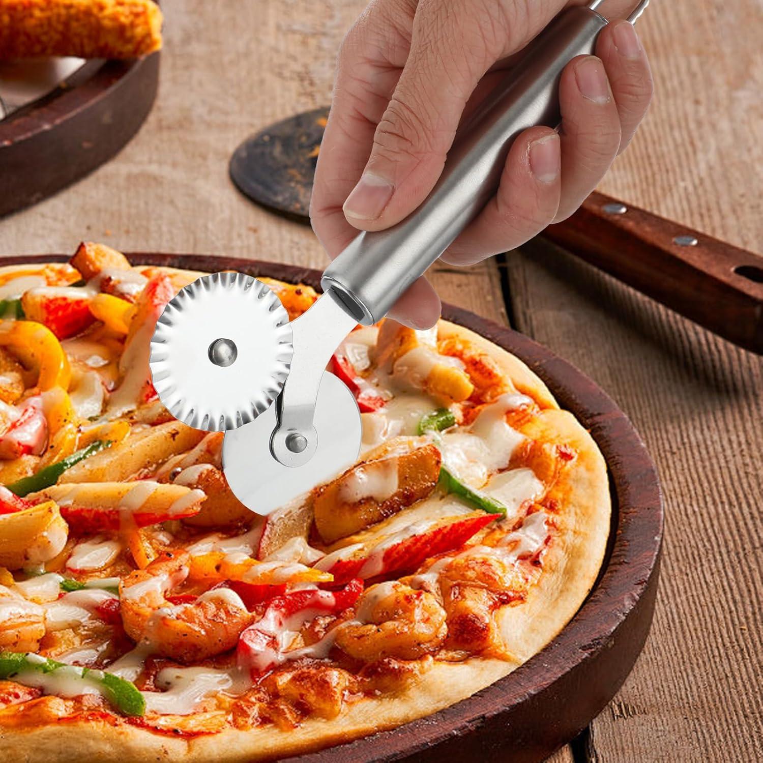 Cortador de Masa Doble Wutfuooo Acero Inoxidable 27x21 cm