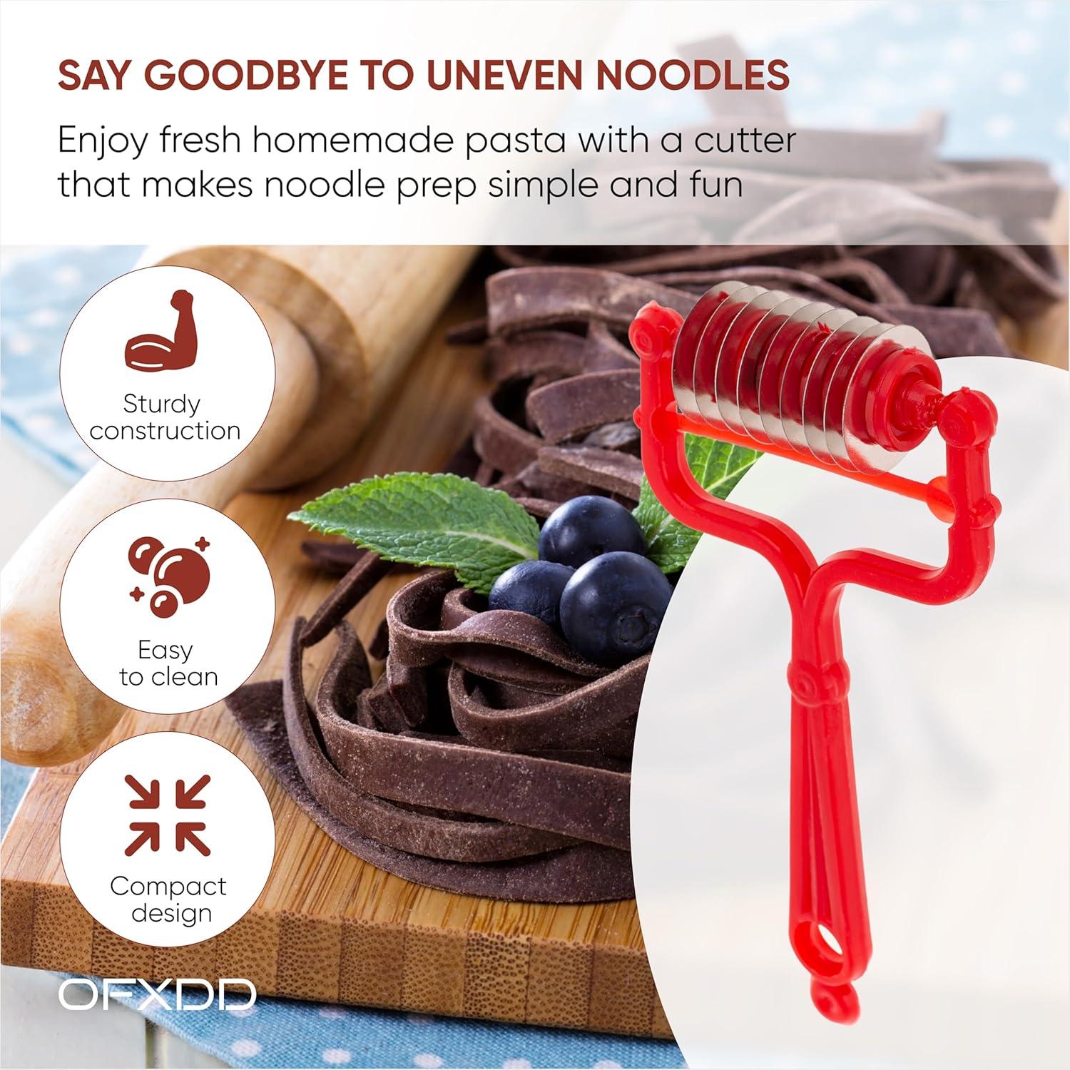 Cortador de Pasta Manual OFXDD - Acero Inoxidable - 400g