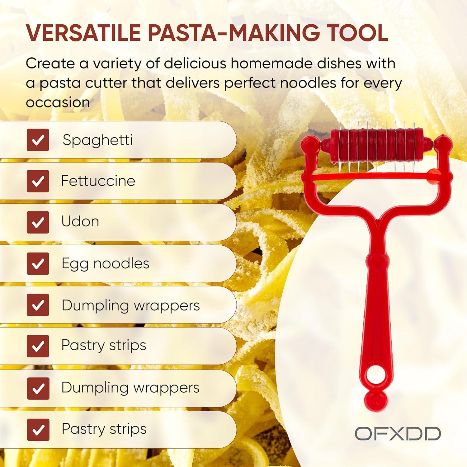 Cortador de Pasta Manual OFXDD - Acero Inoxidable - 400g