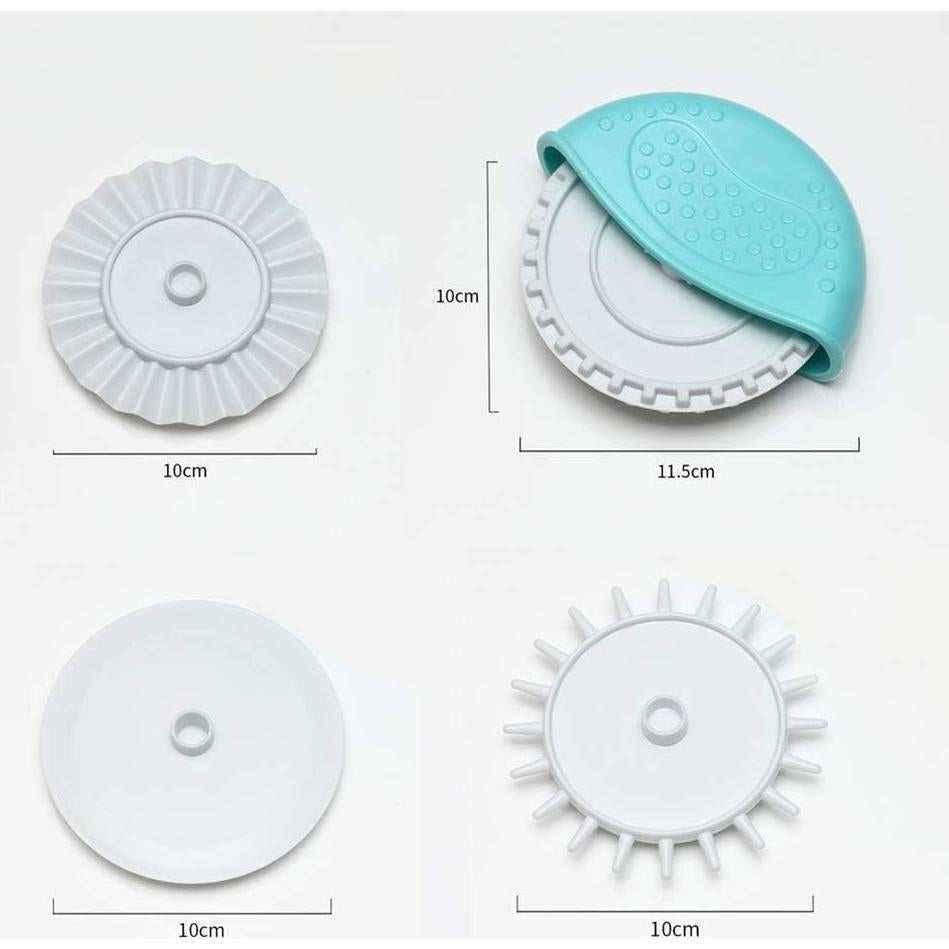Cortador Decorador de Rueda para Pasteles Chneeu - 6 Pcs