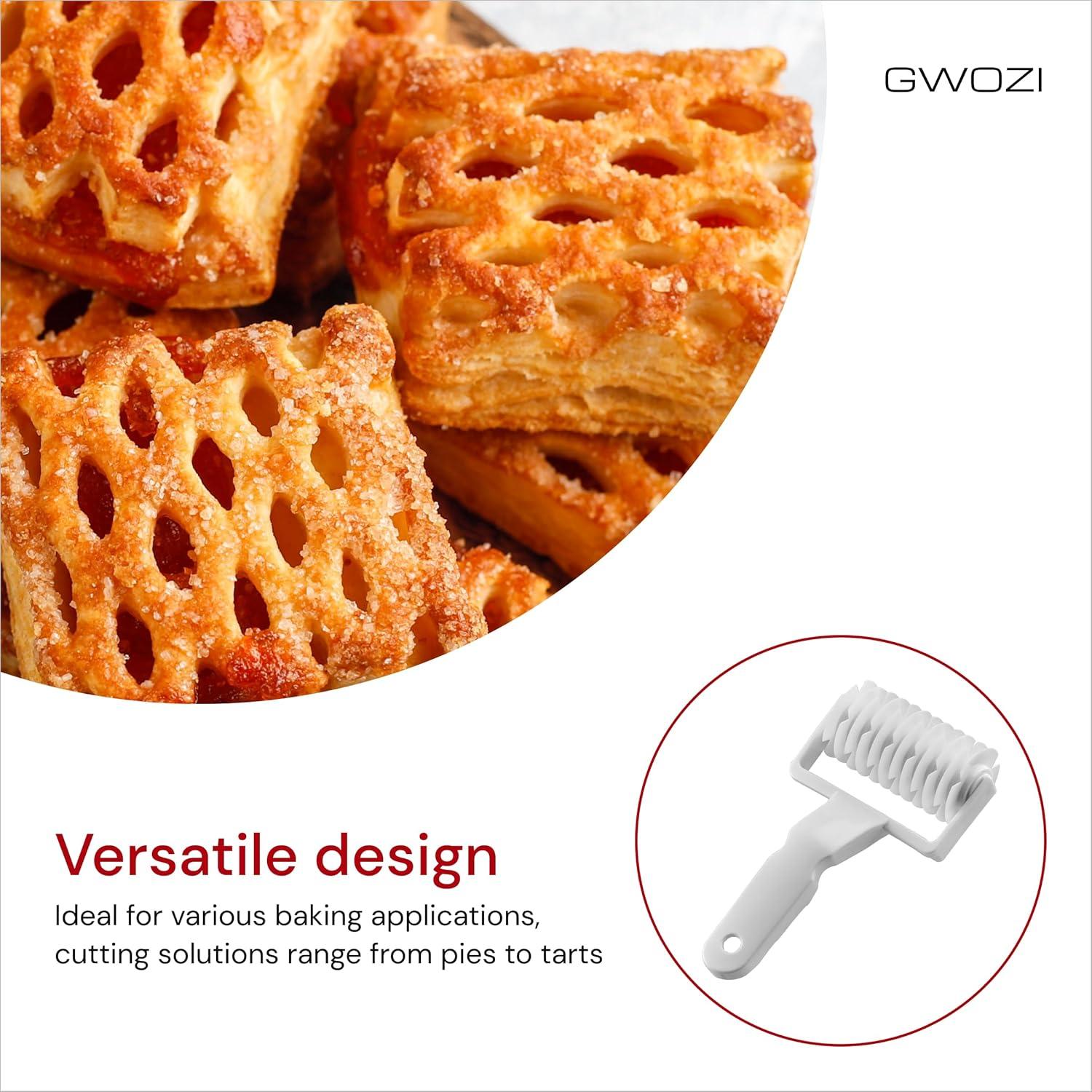 Cortador de Lattice para Masa GWOZI 18x10cm - Duradero y Versátil