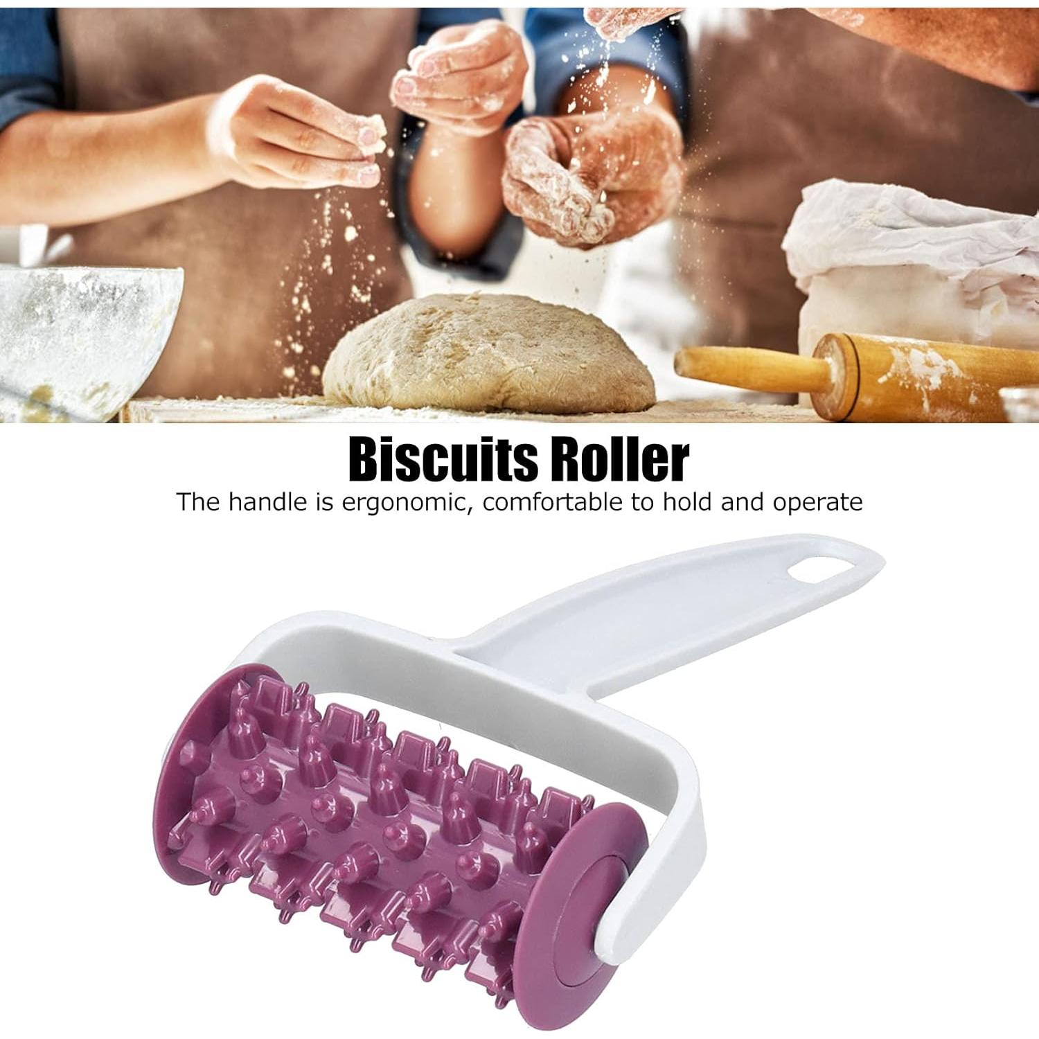 Rodillo de Masa Rejilla ABS para Galletas y Pizza 17x9cm