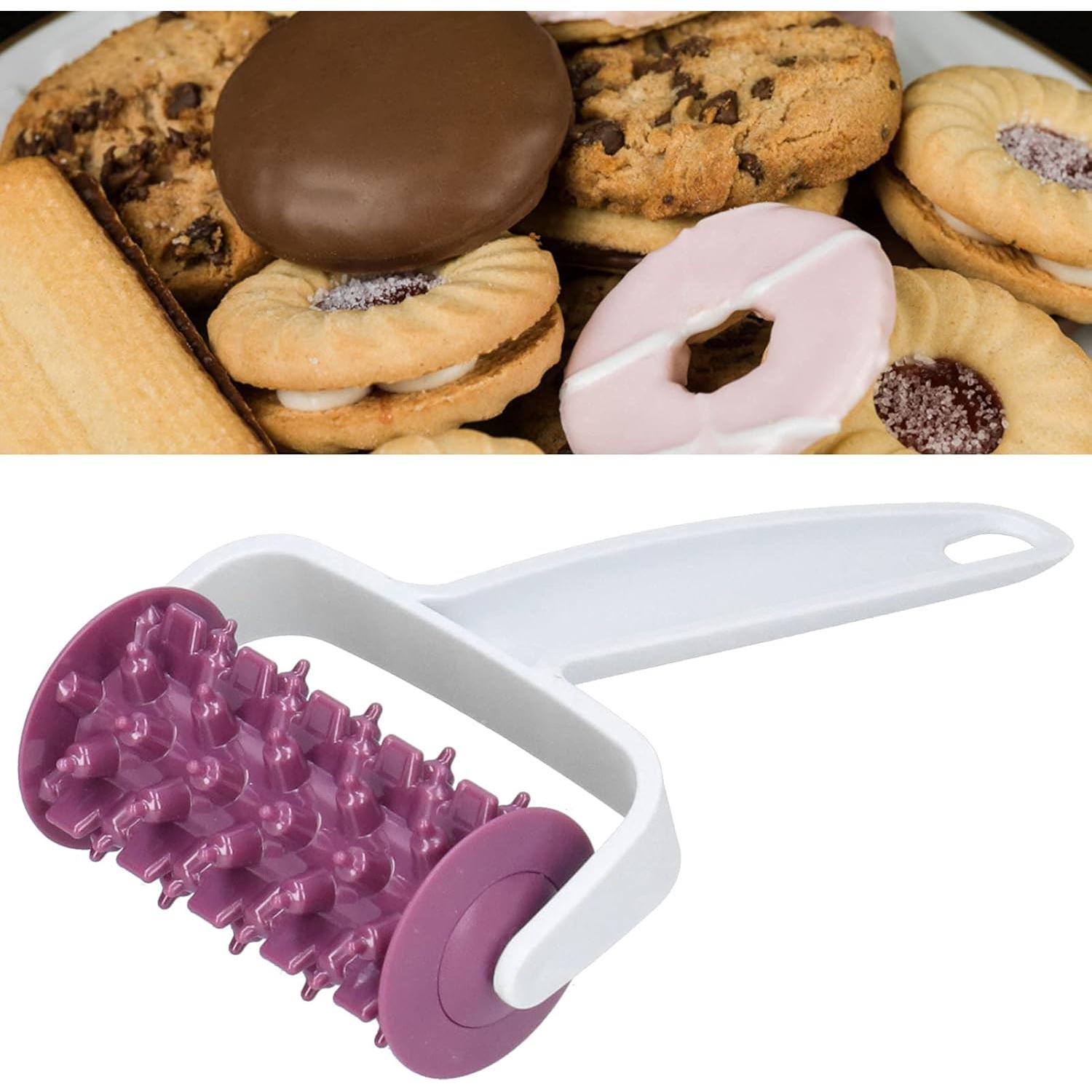 Rodillo de Masa Rejilla ABS para Galletas y Pizza 17x9cm