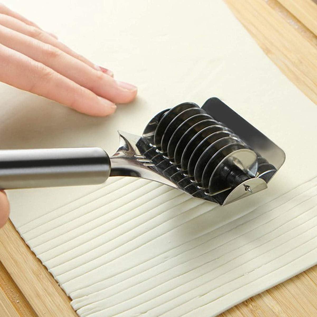 Cortador de Fideos de Pasta UpTuoLi Acero Inoxidable 5mm