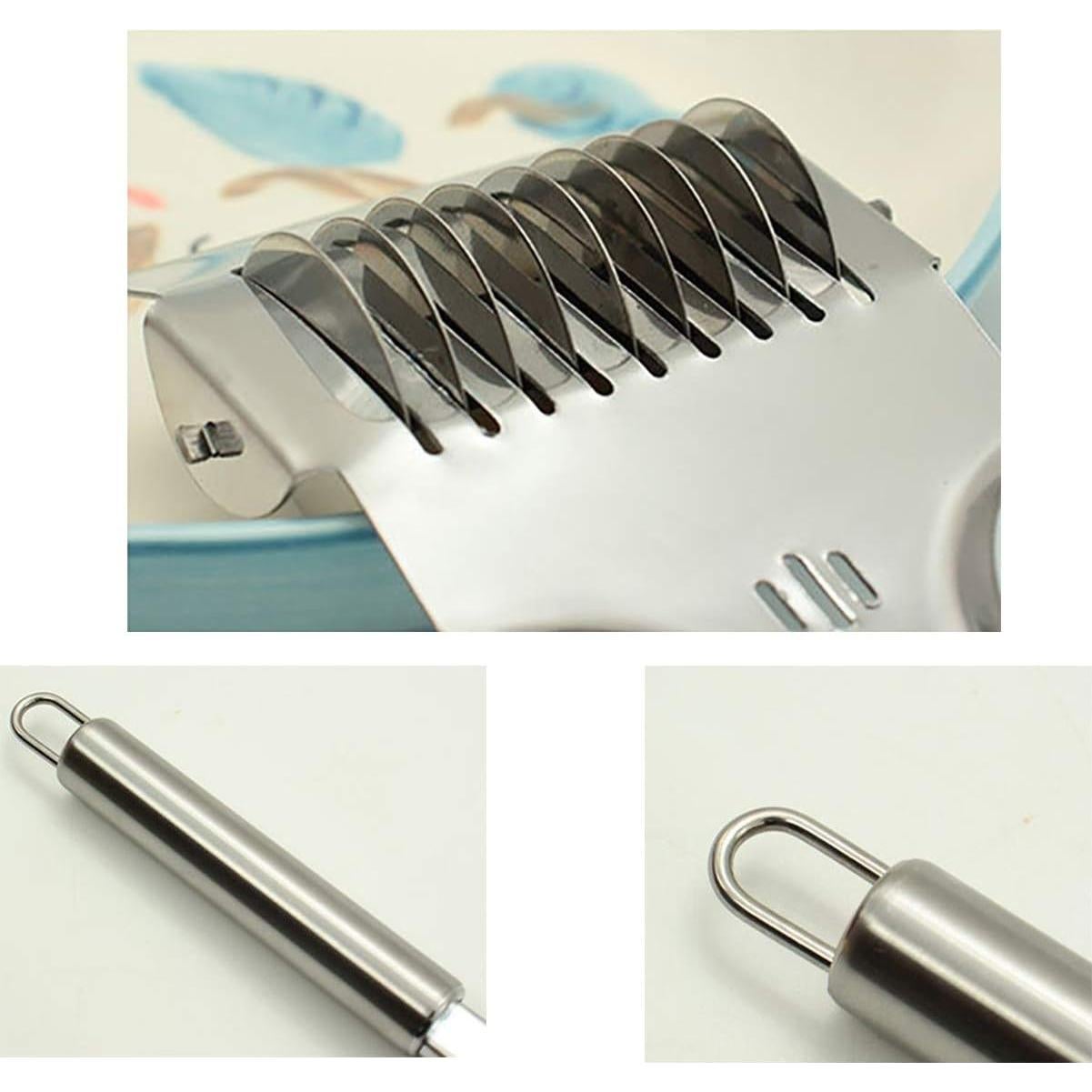 Cortador de Fideos de Pasta UpTuoLi Acero Inoxidable 5mm