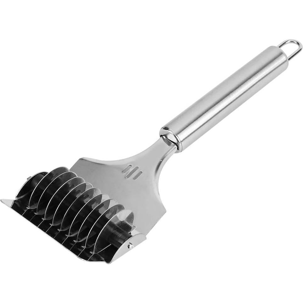 Rodillo de Pasta 2 Pcs Zerodis Acero Inoxidable Ergonomico