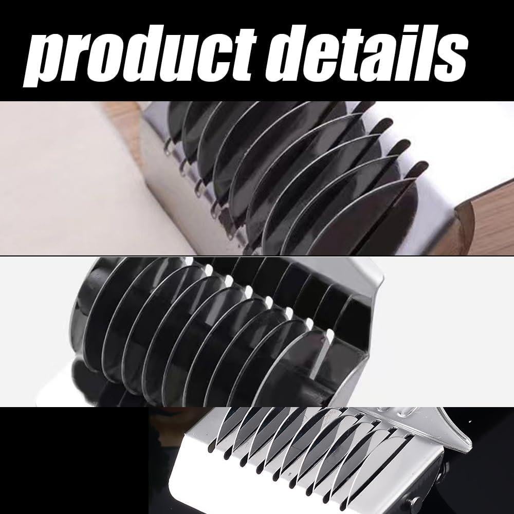 Cortador de Fideos de Pasta Wvapzwr Acero Inoxidable 220x70mm