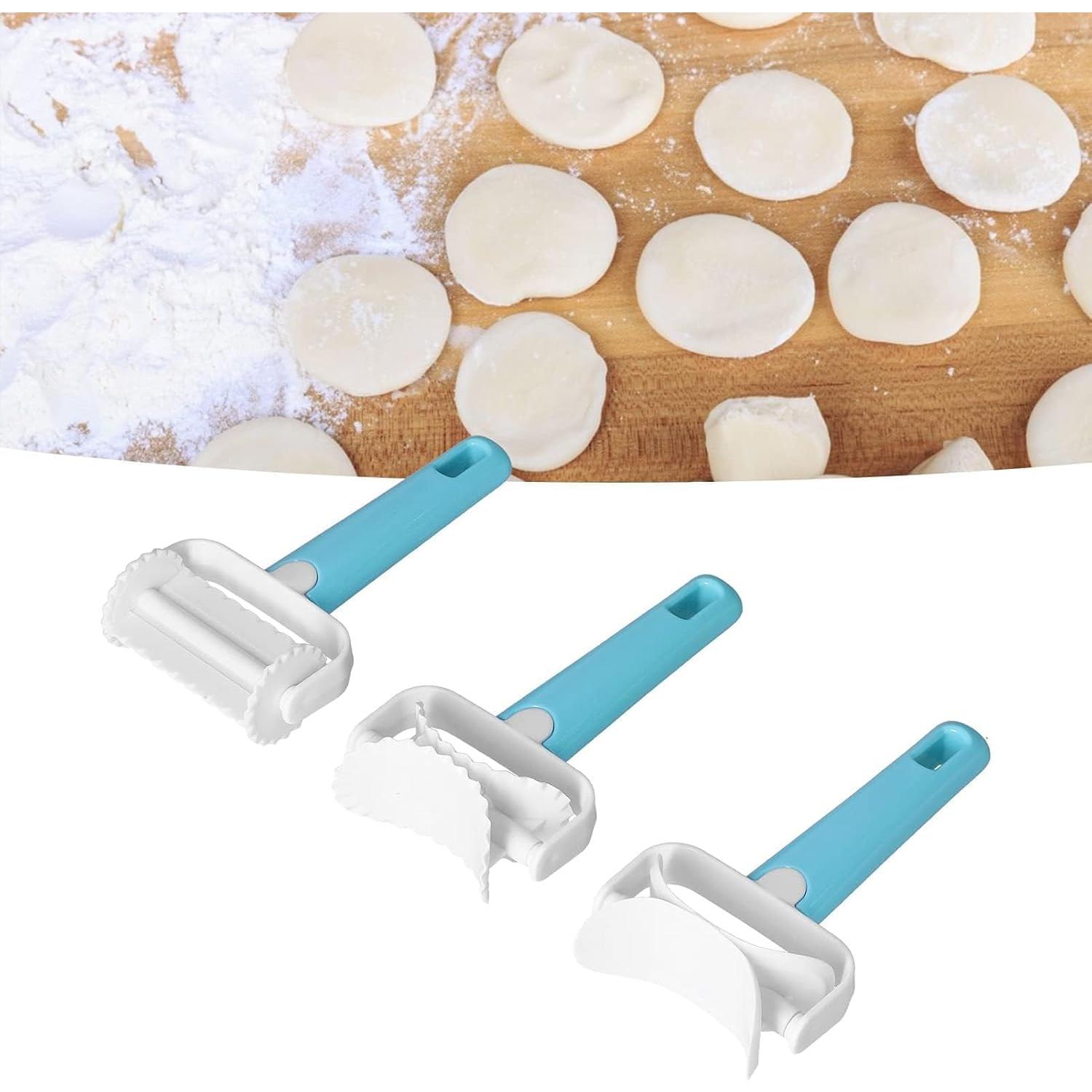 Cortador de Galletas Rodante Cyrank 6PCS Plástico Duradero