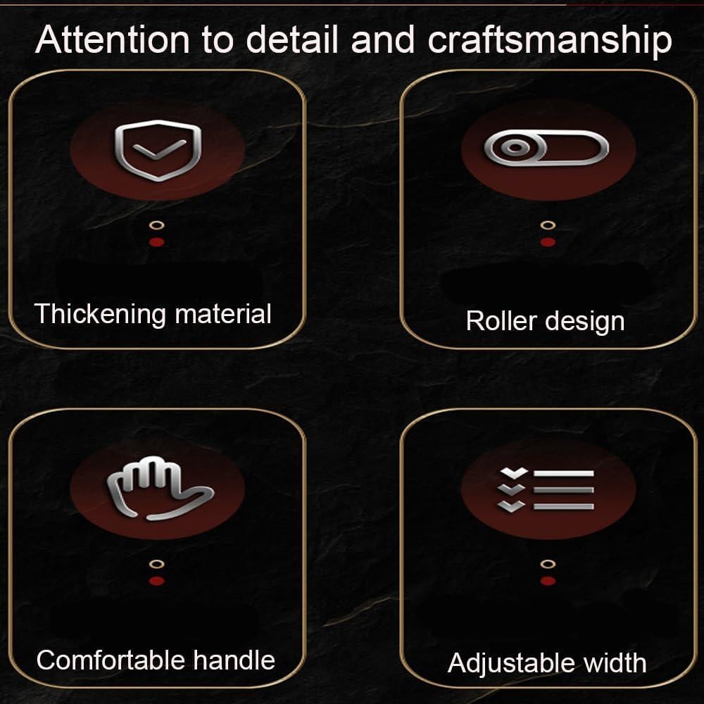 Cortador de Masa de 7 Ruedas MTOMDY Acero Inoxidable 33.8 cm