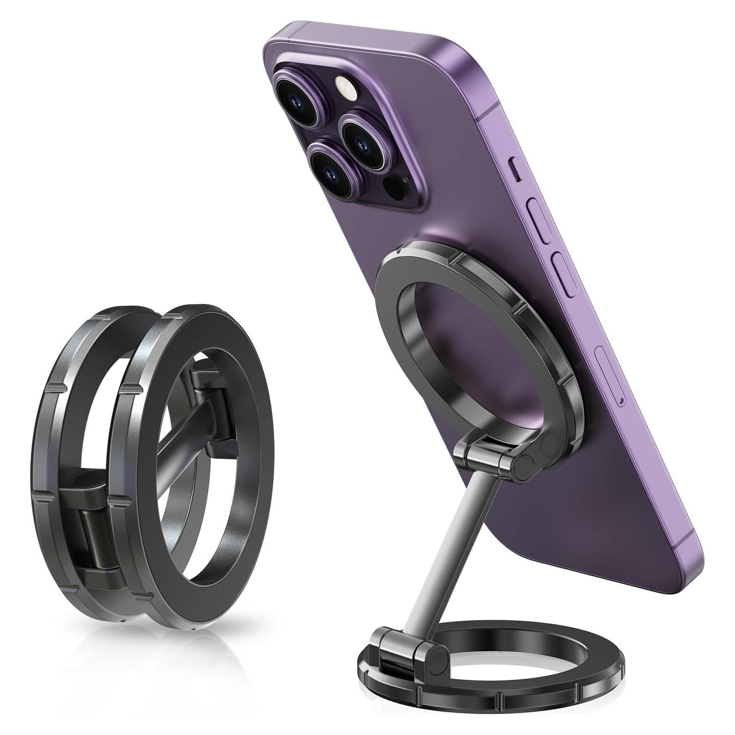 Soporte Magnético Plegable para Teléfono Yumecamp SH111 - Negro