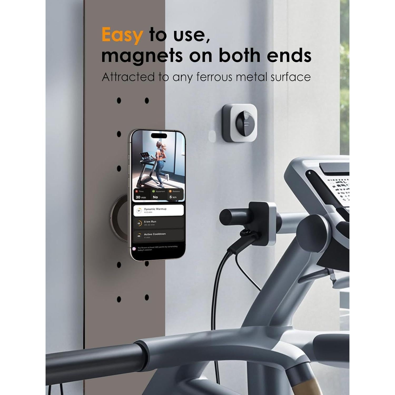 Soporte Magnético Plegable para Teléfono Yumecamp SH111 - Negro