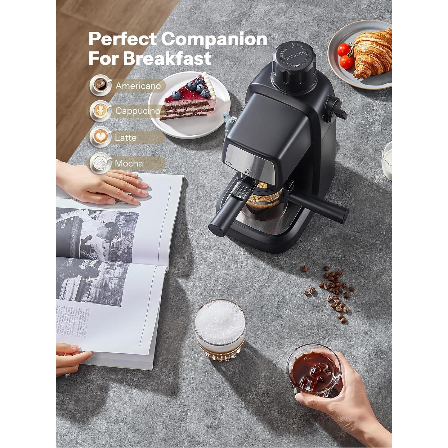 Máquina de Espresso Reemix BCM2201 800W 3.5 Bar Compacta