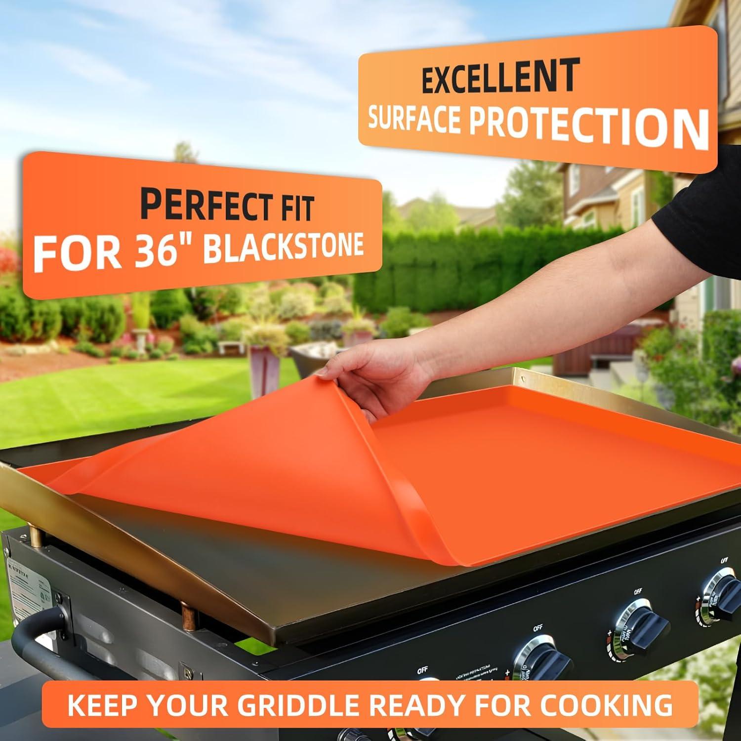 Mat de Silicona EWFEN 36" para Plancha Blackstone - Resistente y Antiadherente