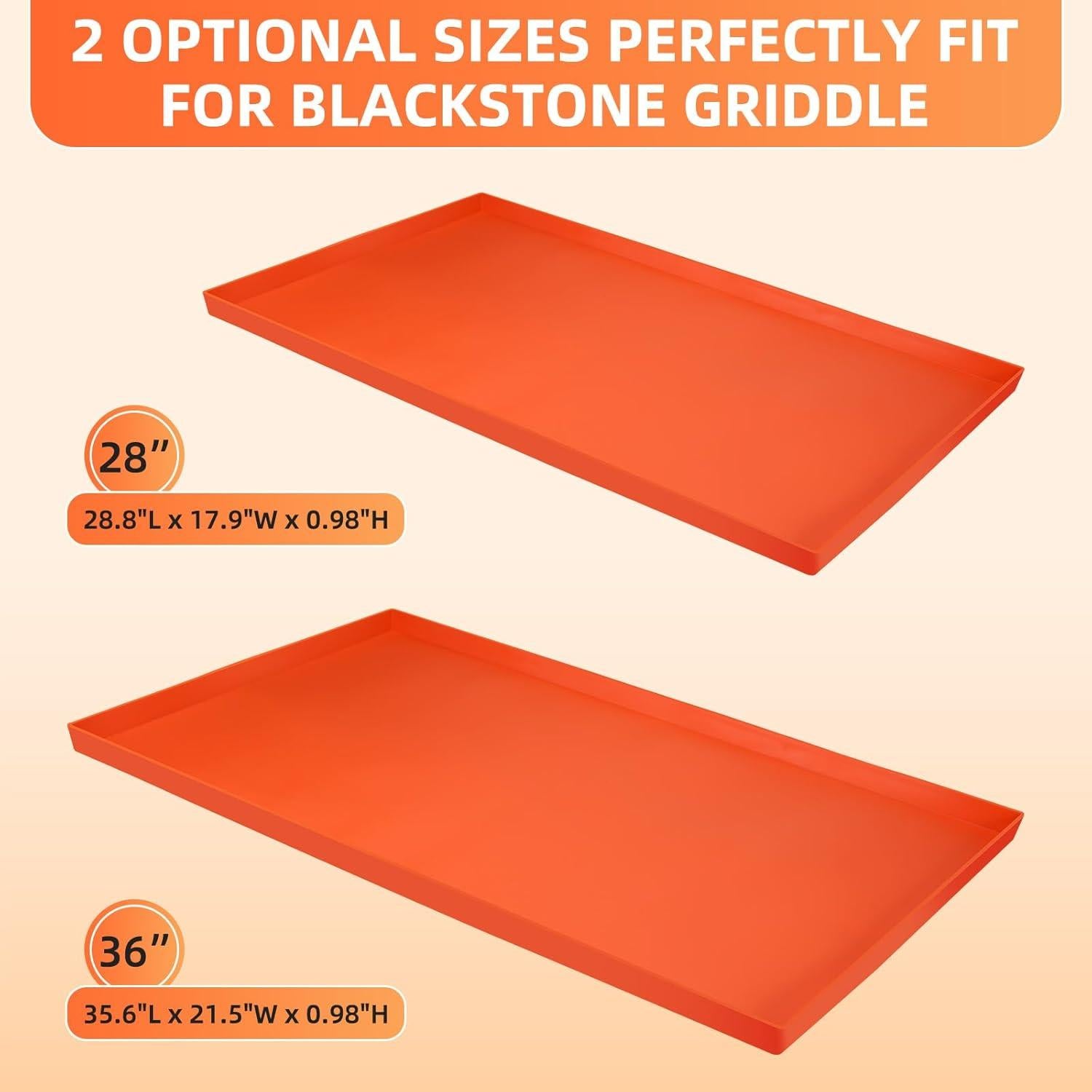 Mat de Silicona EWFEN 36" para Plancha Blackstone - Resistente y Antiadherente