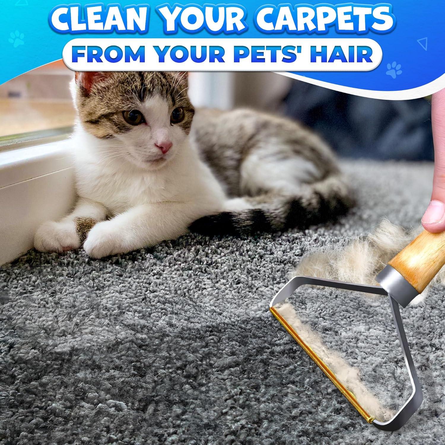 Kit de 2 Quitapelusas Reluen de Metal y Madera para Ropa