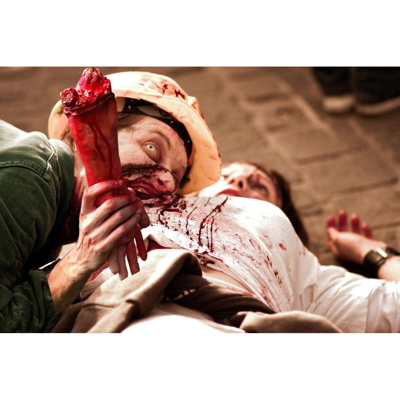 XONOR Decoración Halloween 2 Manos Falsas Sangrientas 32cm