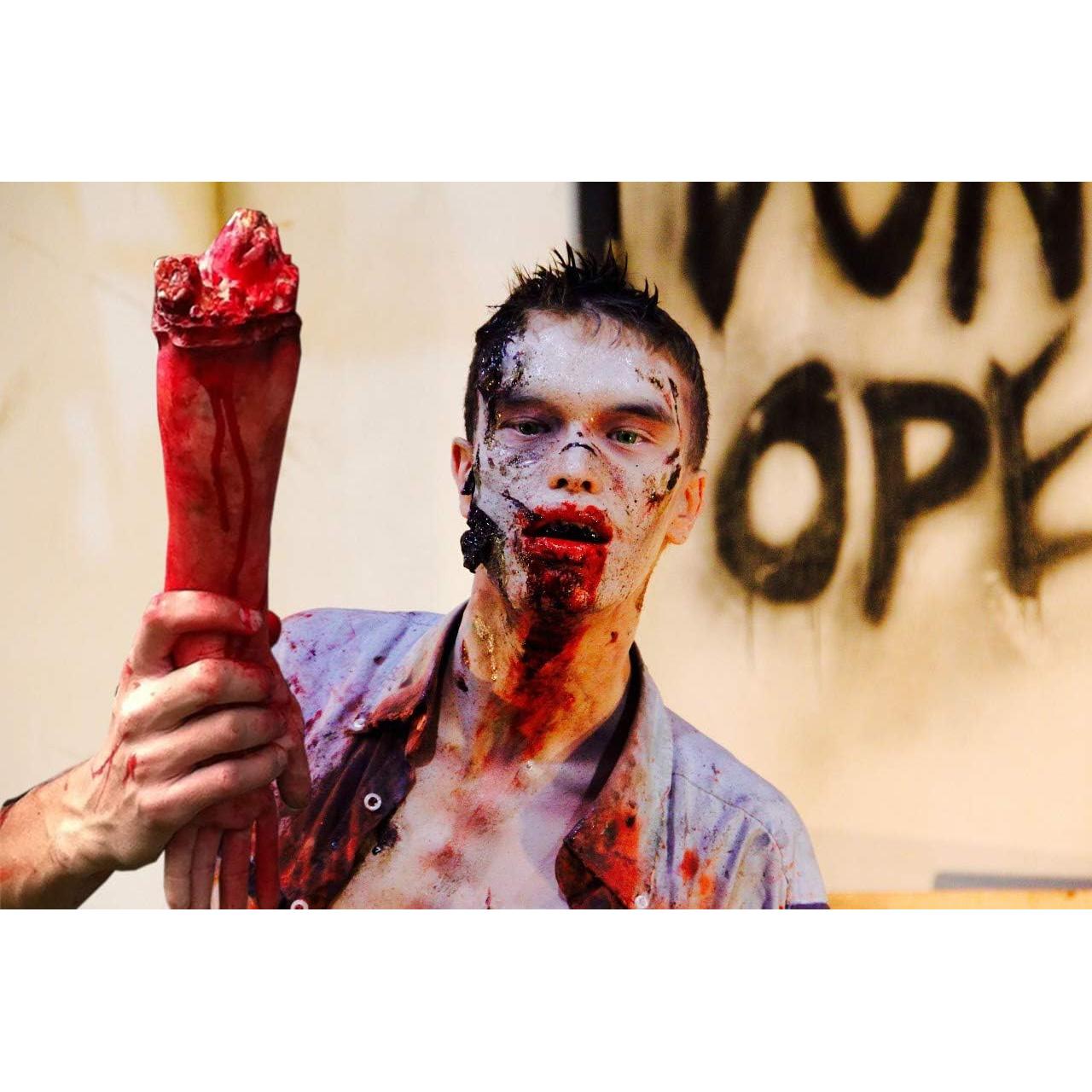 XONOR Decoración Halloween 2 Manos Falsas Sangrientas 32cm