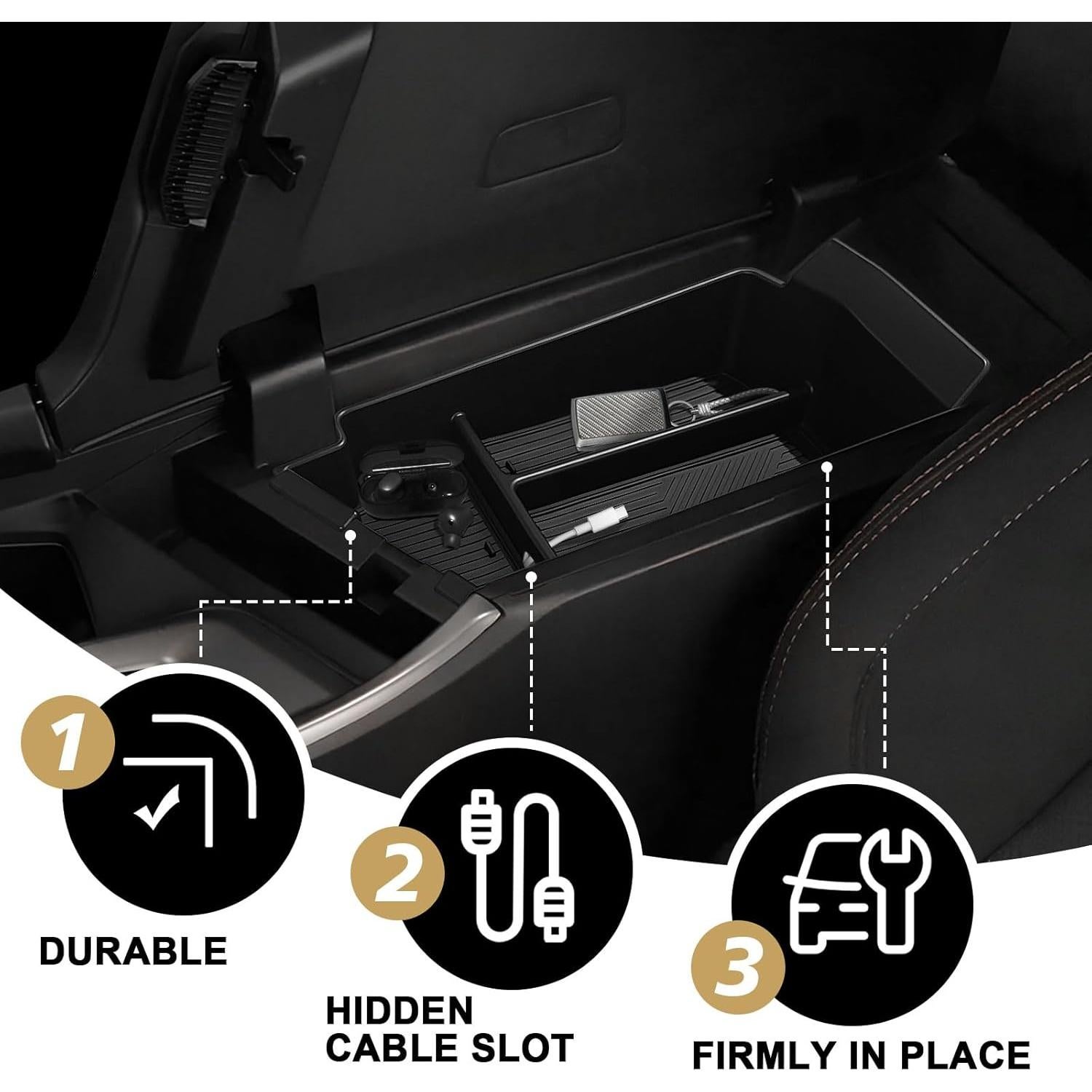 Organizador de Consola Central BestEvMod para Dodge Charger EV 2024-2025