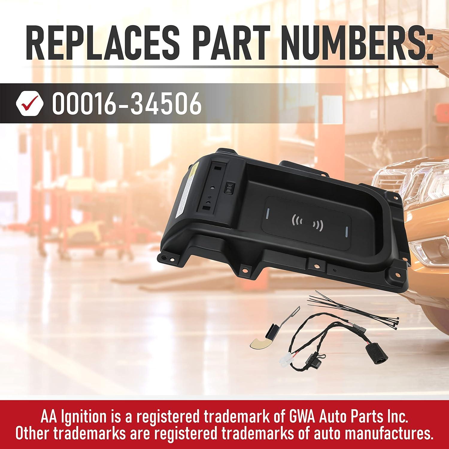 Bandeja de Carga Inalámbrica Toyota Tundra 2014-2021 15W