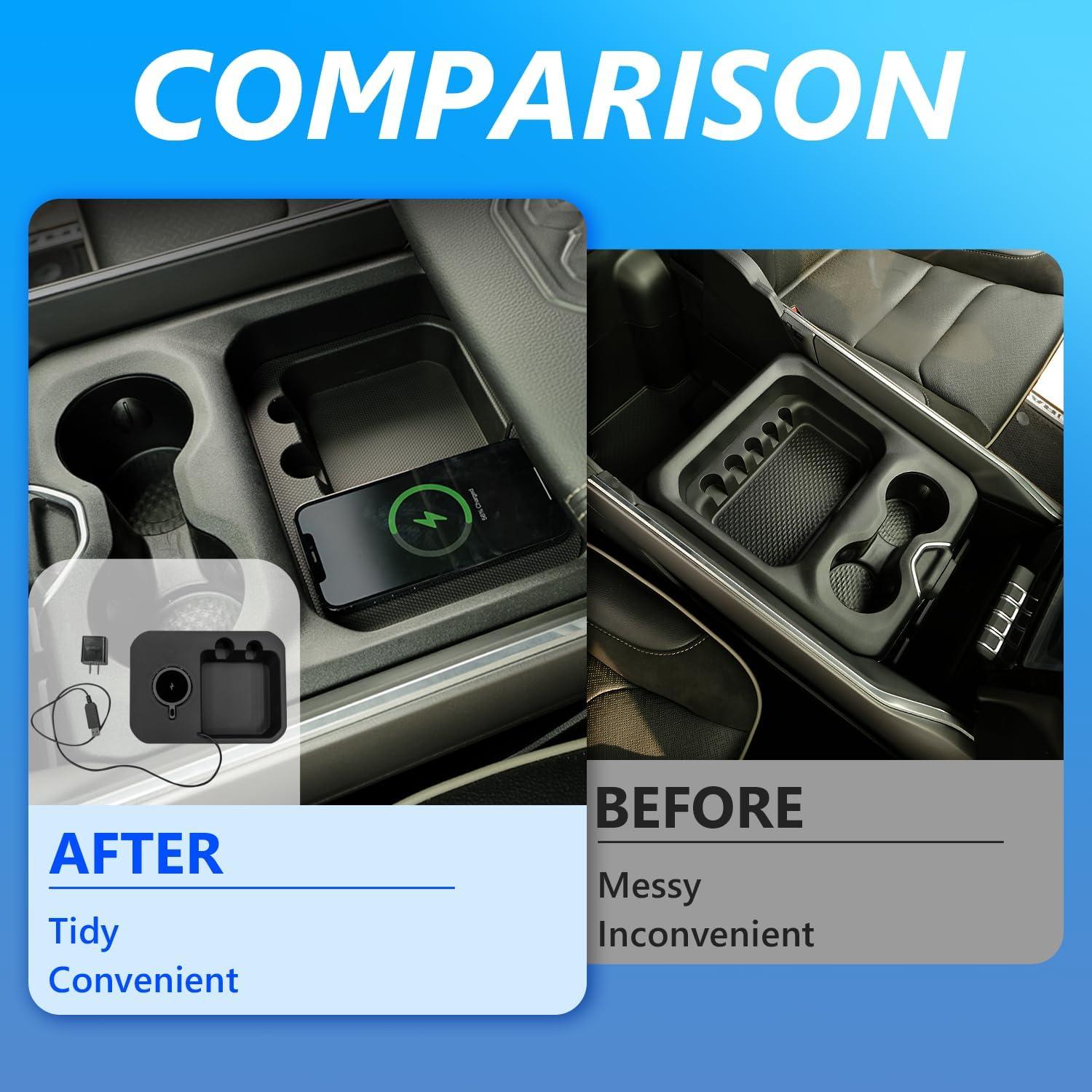 Cargador Inalámbrico Xipoo 15W para Dodge Ram 2019-2024