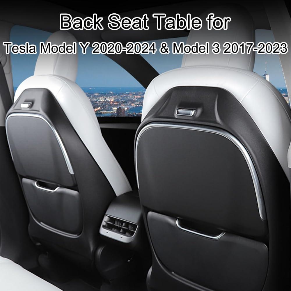 Mesa de Asiento Trasero Tempsnow para Tesla Model Y y 3 2020-2024