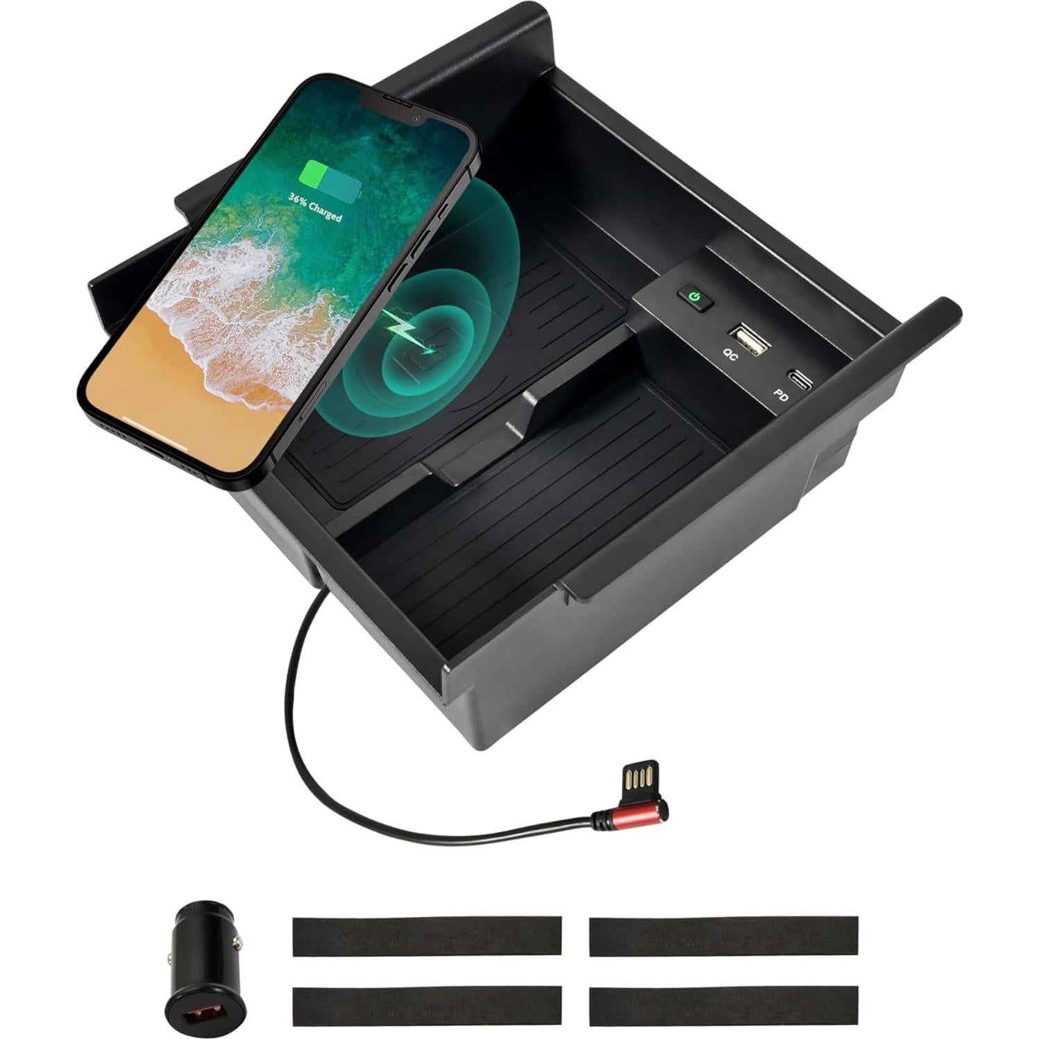 Cargador Inalámbrico KEWISAUTO para Toyota 4Runner 2010-2024