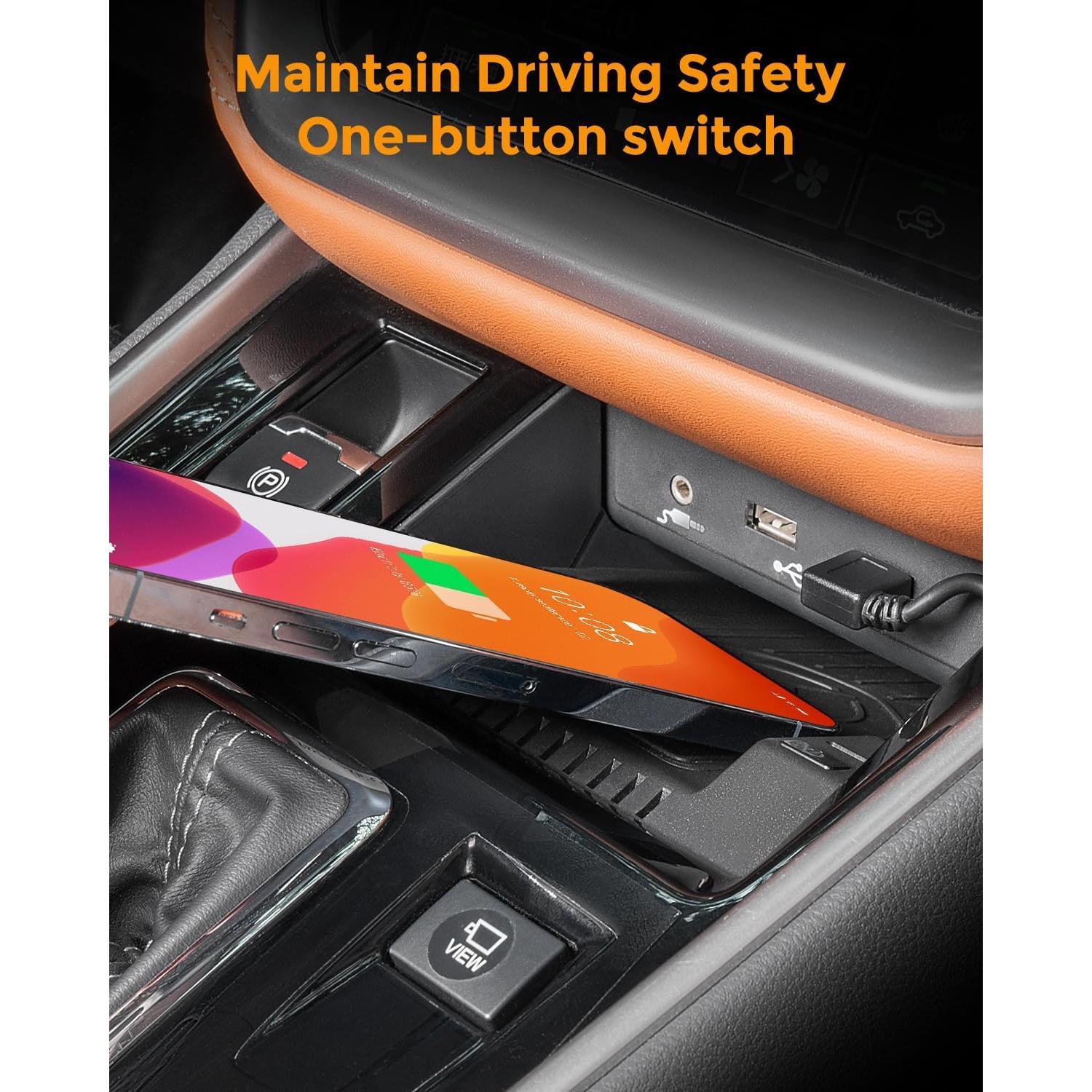 Cargador Inalámbrico CarQiWireless para Subaru Outback 2020-2025