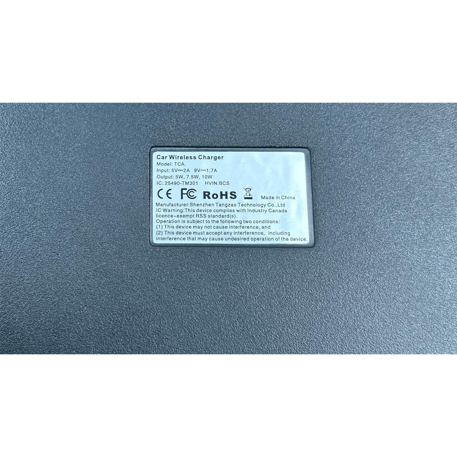 Cargador Inalámbrico CarQiWireless para Subaru Outback 2020-2025