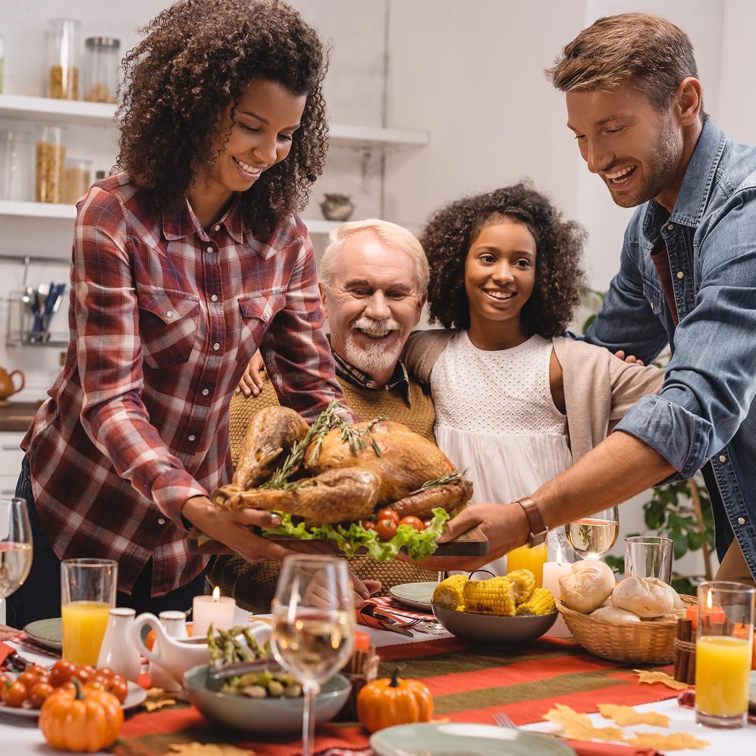 12 Platos Cuadrados de Madera de Acacia Roshtia 30.48 cm