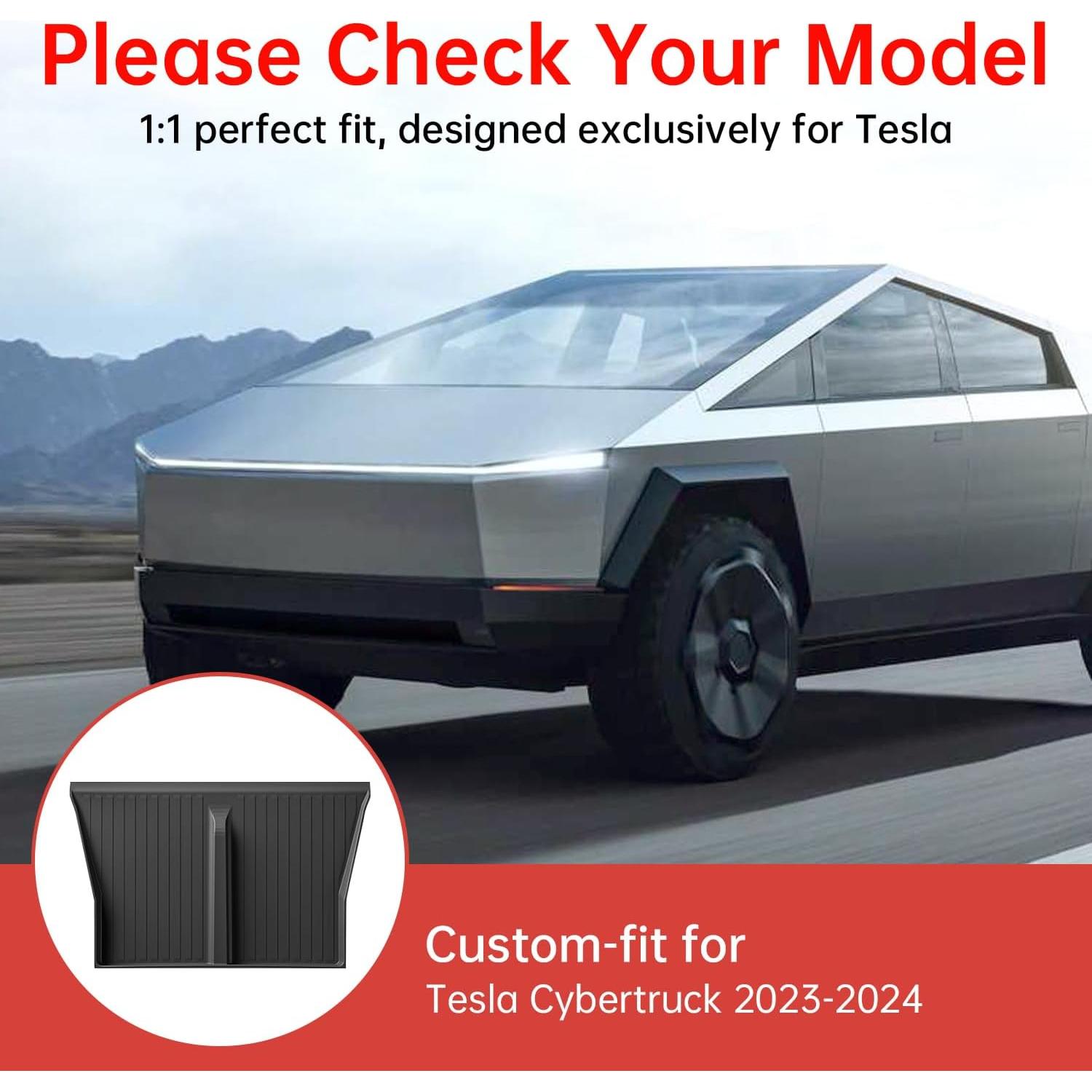 Bandeja Organizadora Zekrom para Consola Tesla Cybertruck 2023-2024