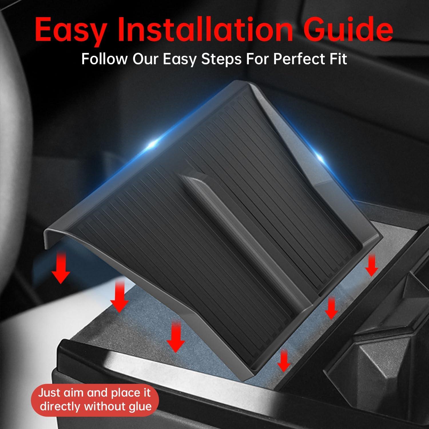 Bandeja Organizadora Zekrom para Consola Tesla Cybertruck 2023-2024