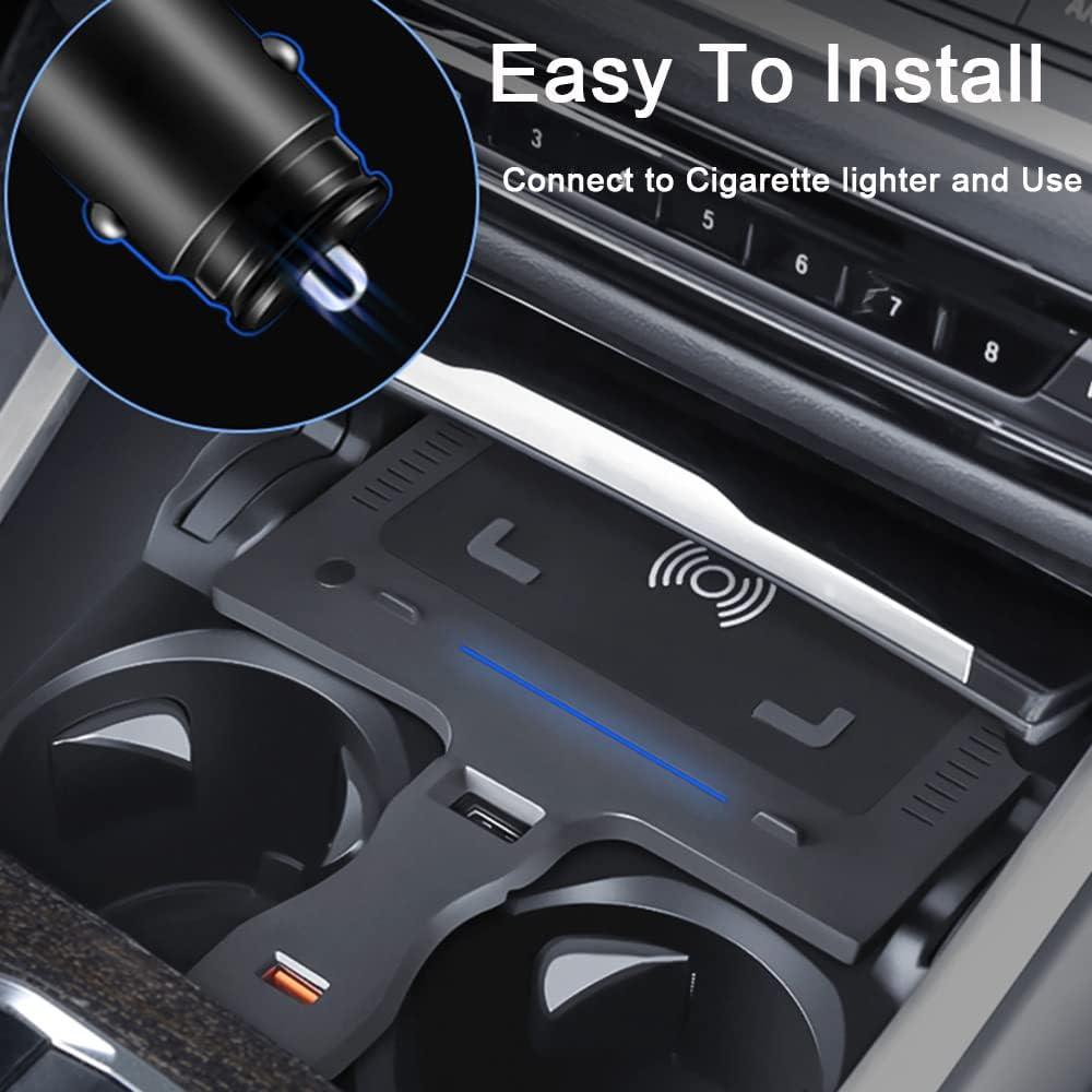 Cargador Inalámbrico para Automóvil ZChan 15W para BM-W X3/X4