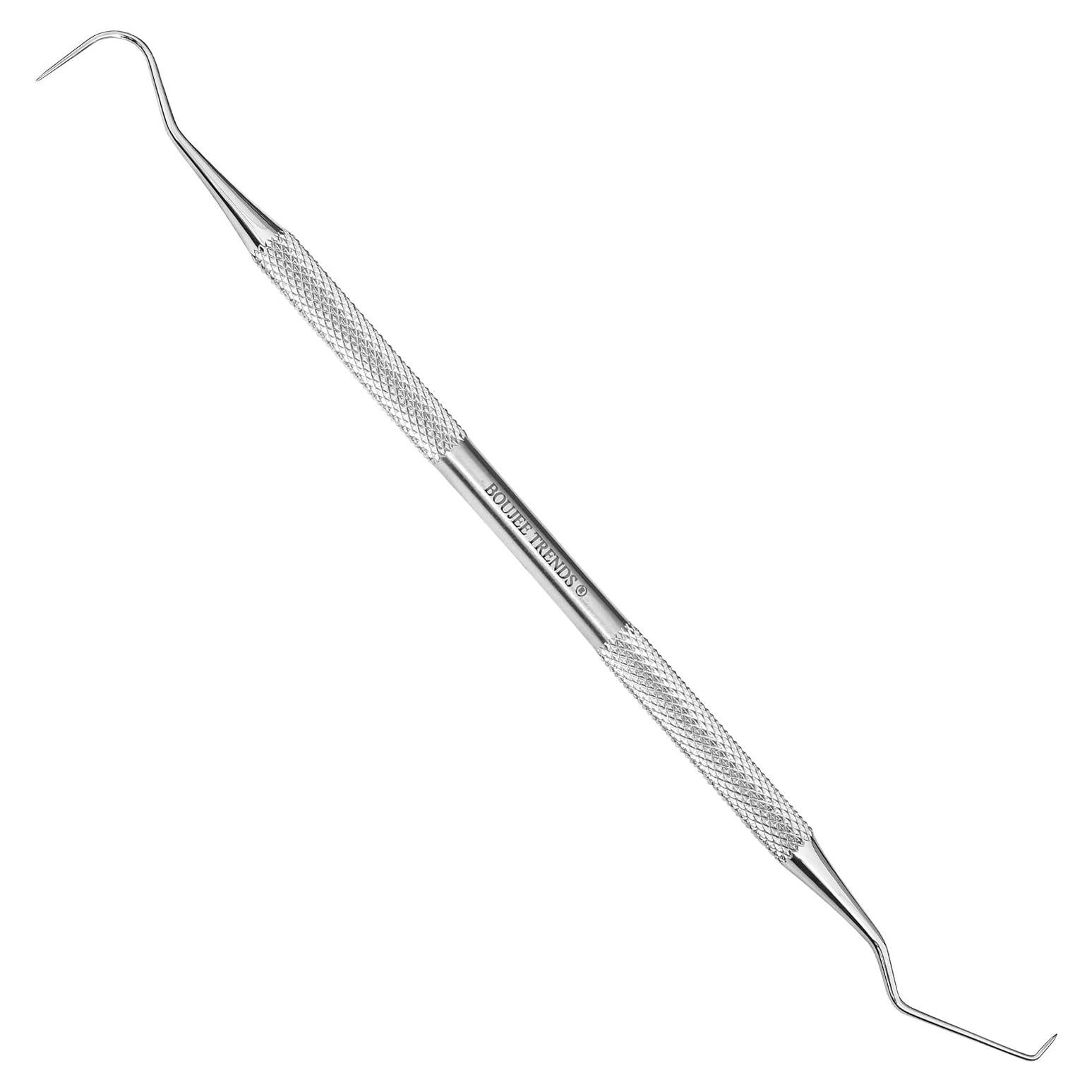 Raspador de Sarro Dental Boujee Trends Doble Cara Acero Inoxidable