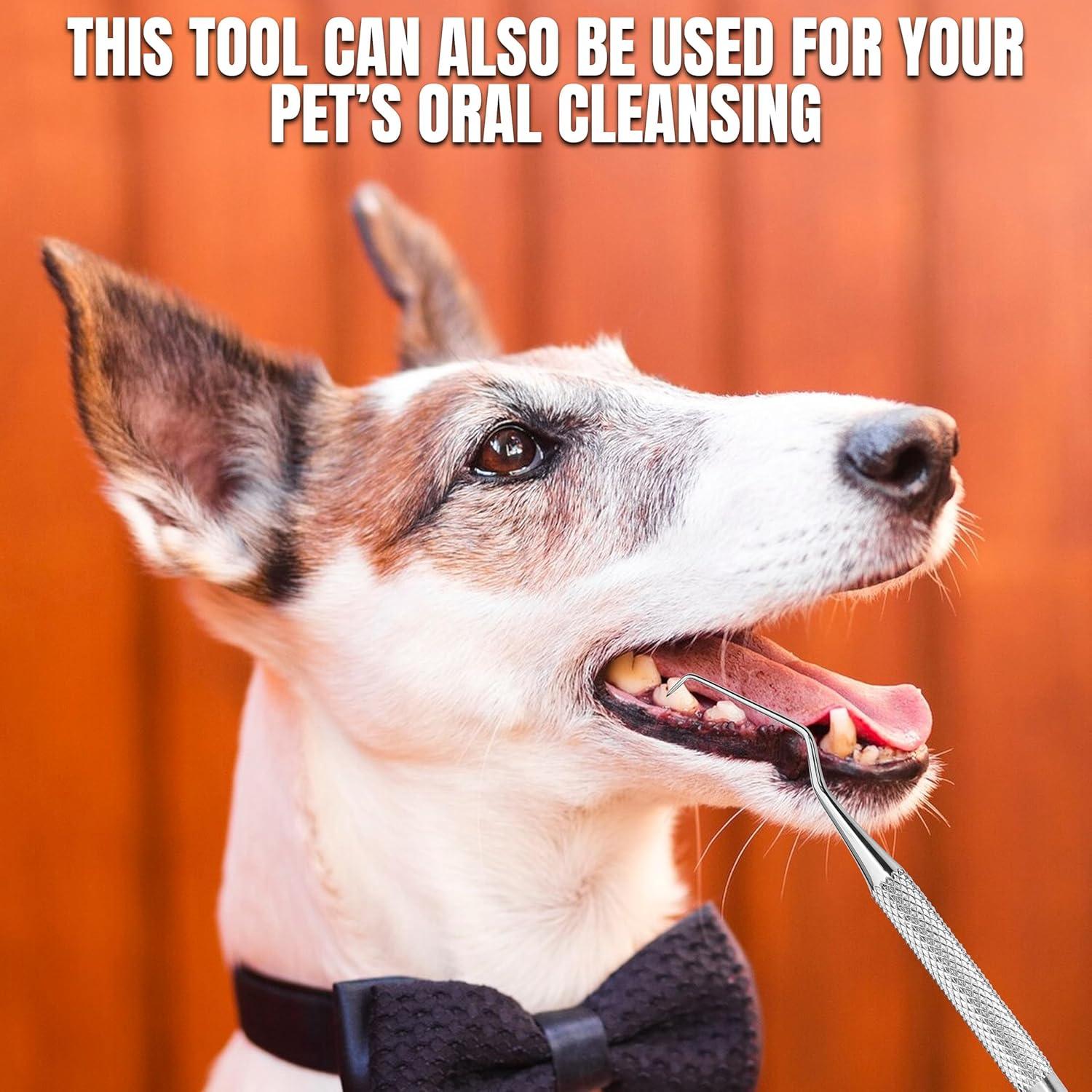 Raspador de Sarro Dental Boujee Trends Doble Cara Acero Inoxidable