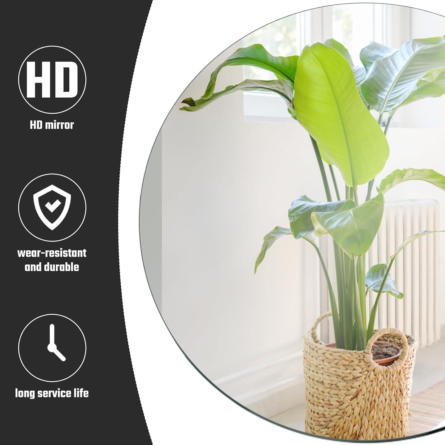 Bandejas Espejadas Redondas Seelenruhe 30.48 cm 12 PCS