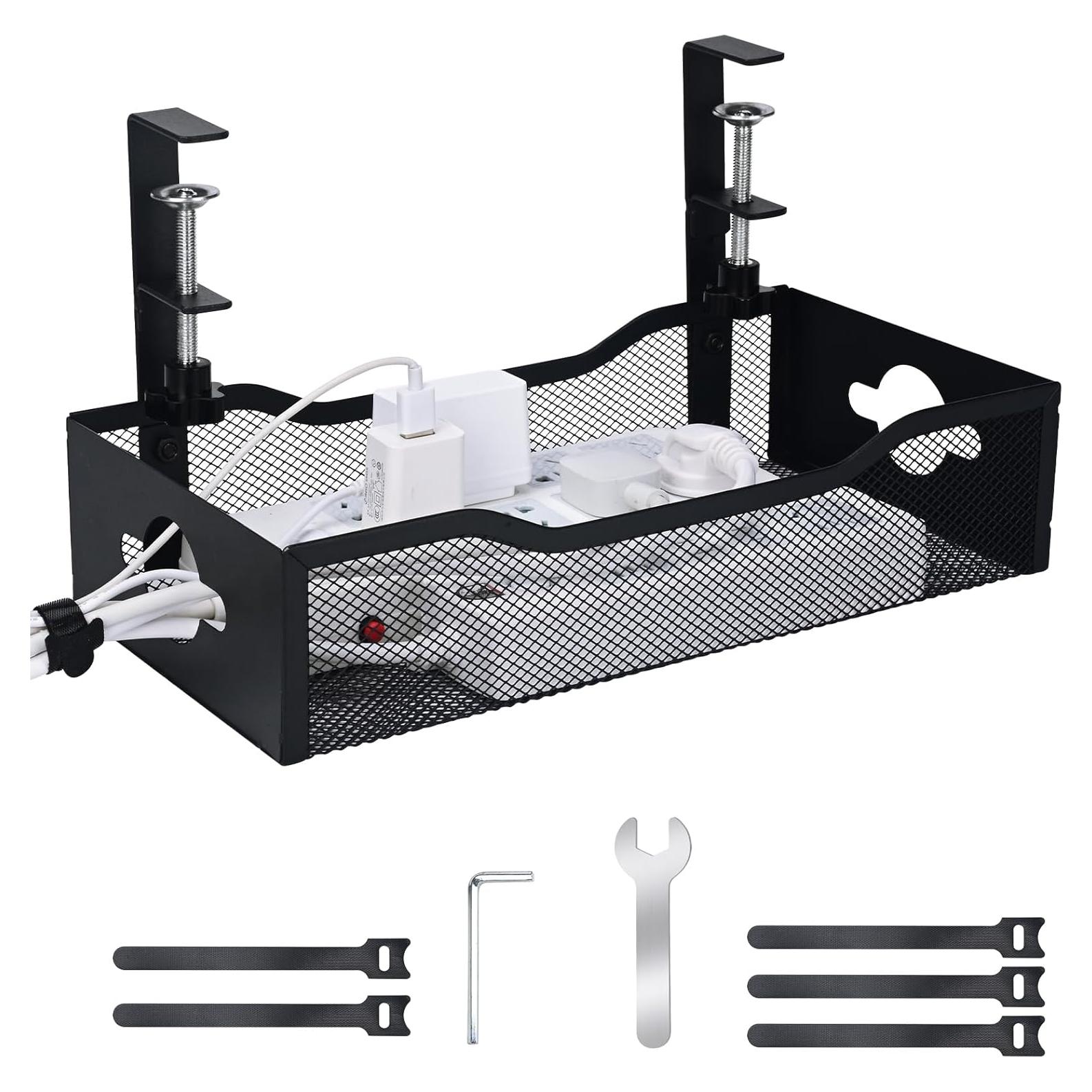 Bandeja de Gestión de Cables XL G.Sumiker - Organizador Negro