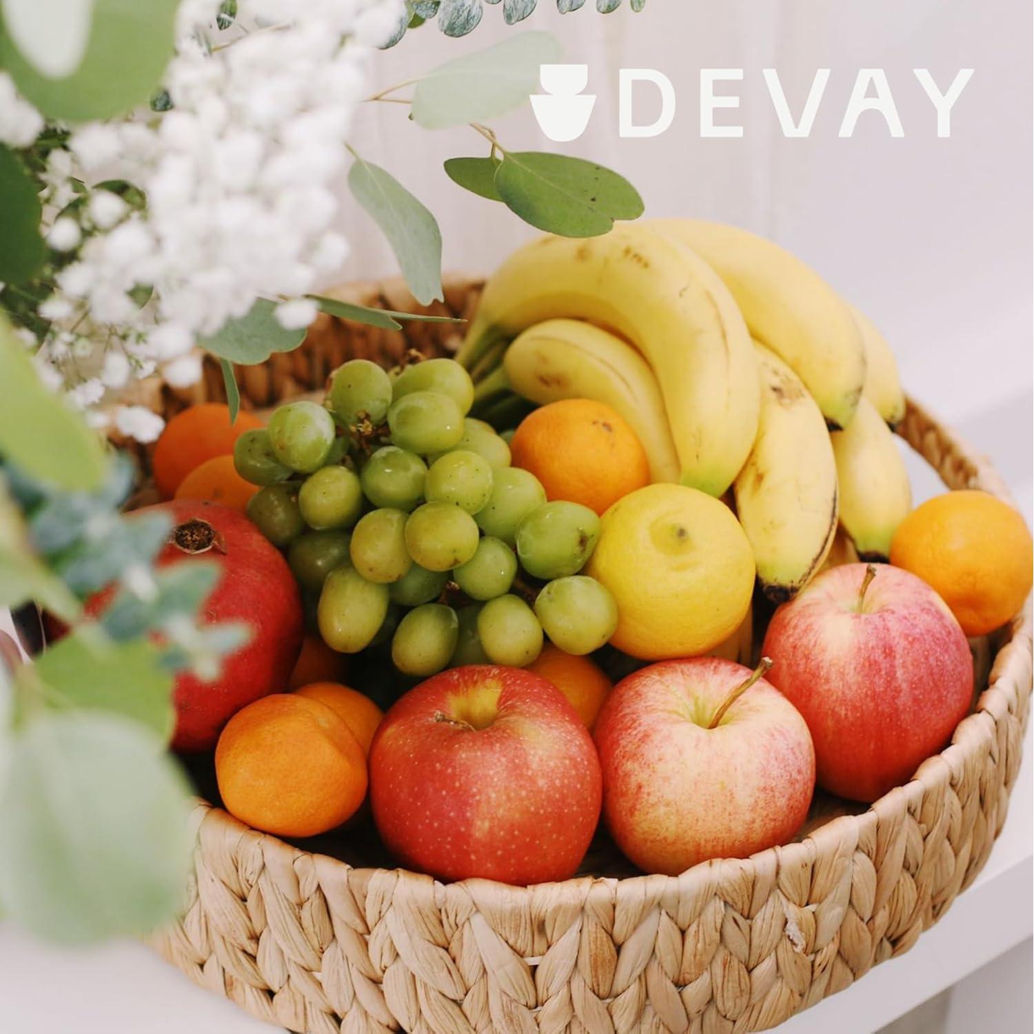 Juego de 4 Manteles Individuales Redondos DEVAY HOME 34.8 cm