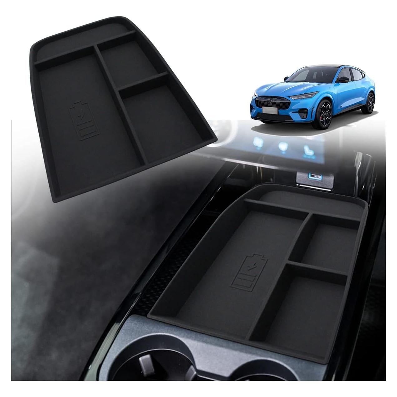 Organizador de Consola Central BestEvMod para Mustang Mach E 2021-2024