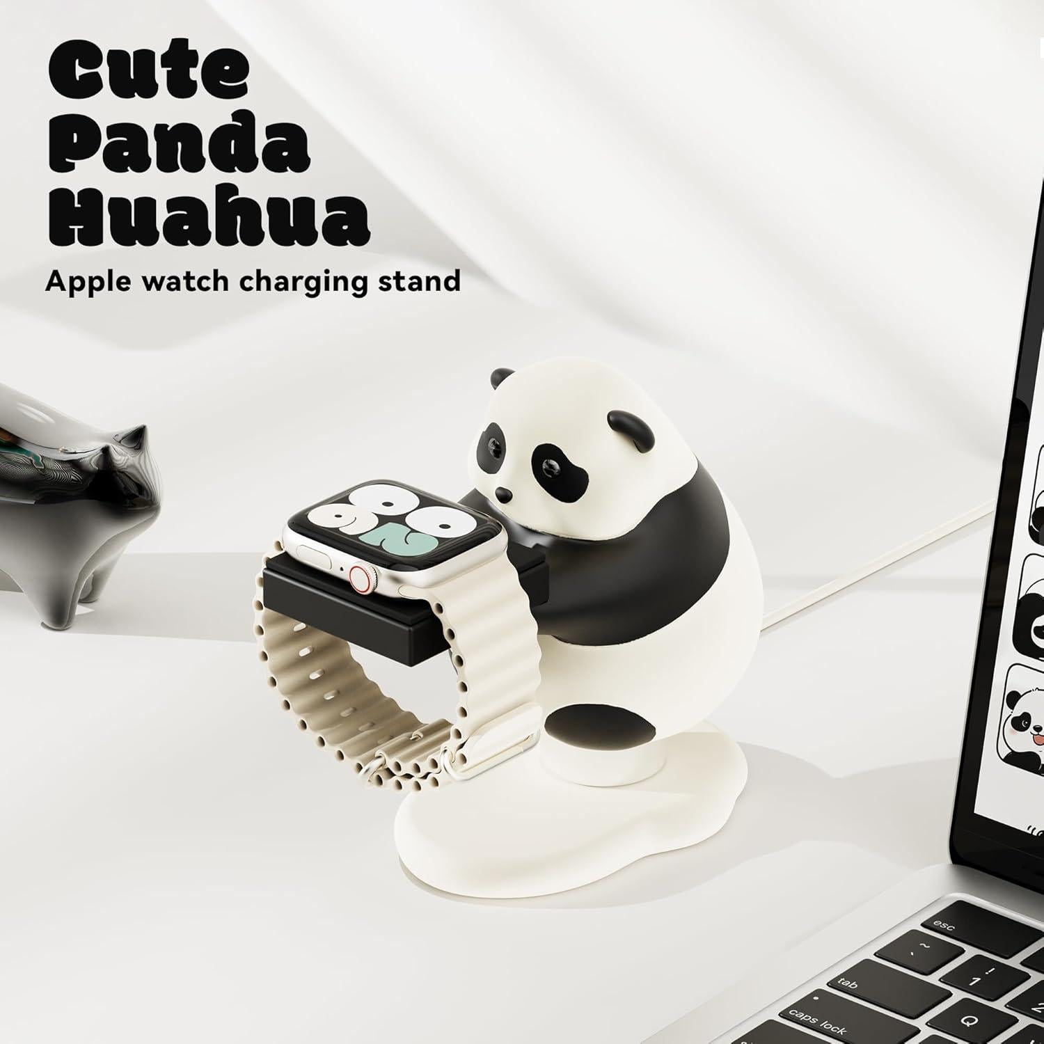 Soporte de Cargador Risokoku para Apple Watch Panda 280g