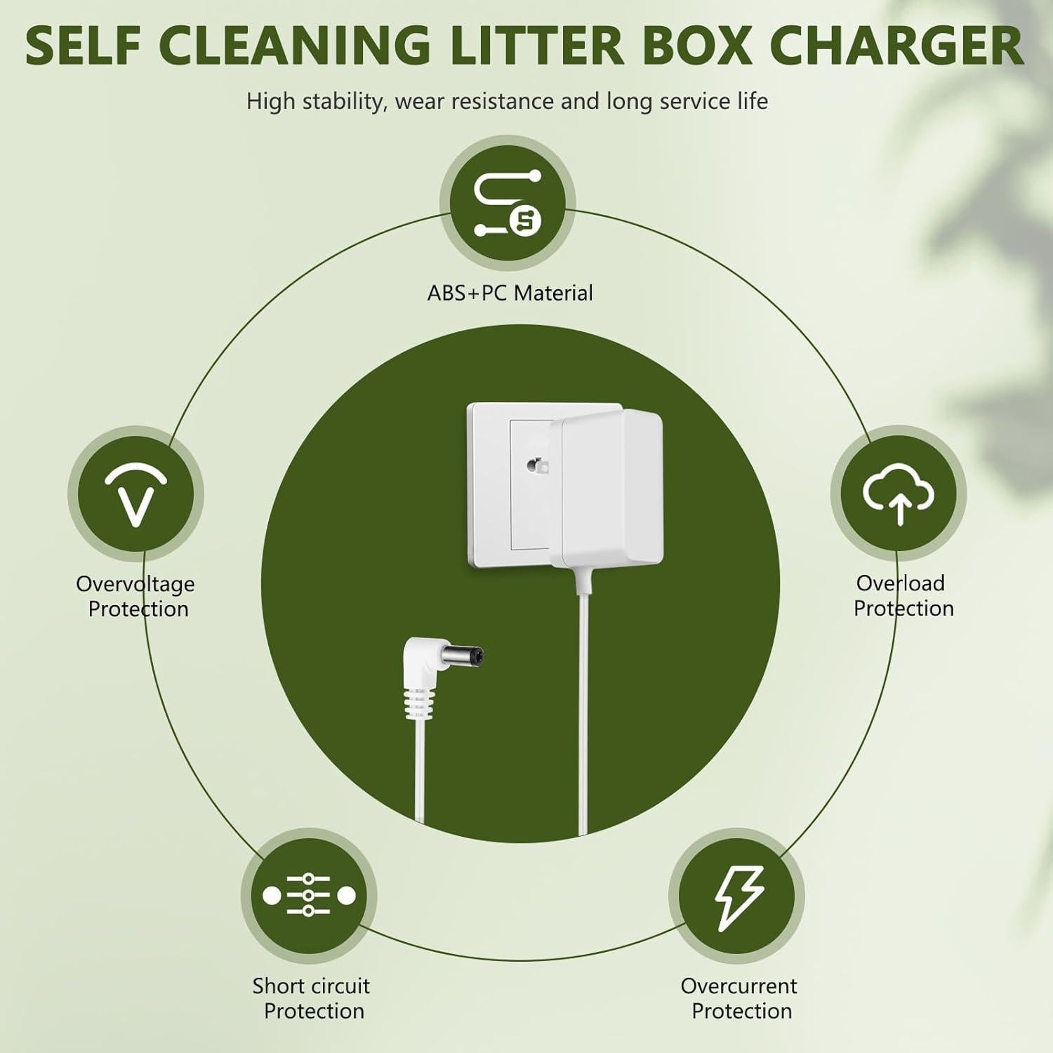 Cargador 12V Fumoi para Caja de Arena Autolimpiante 1.5A