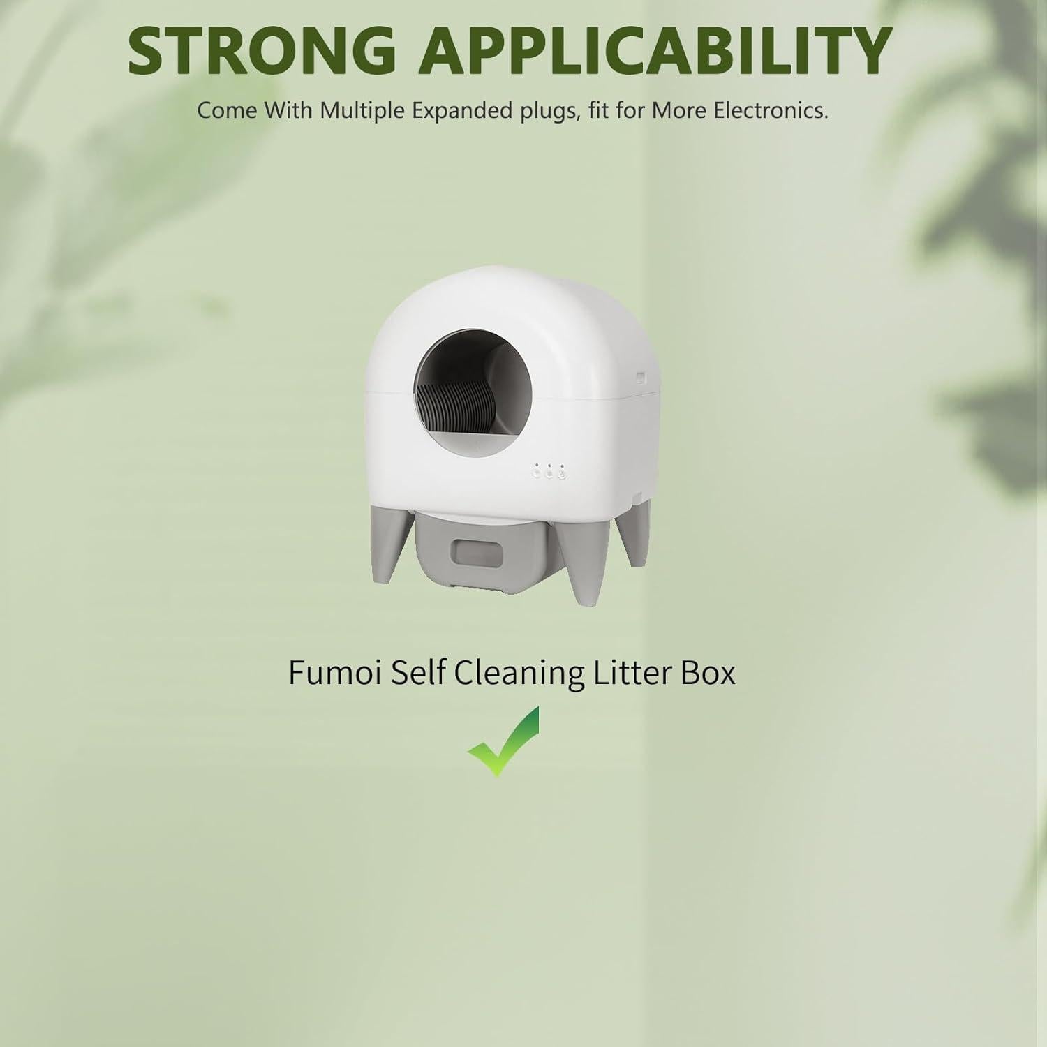 Cargador 12V Fumoi para Caja de Arena Autolimpiante 1.5A